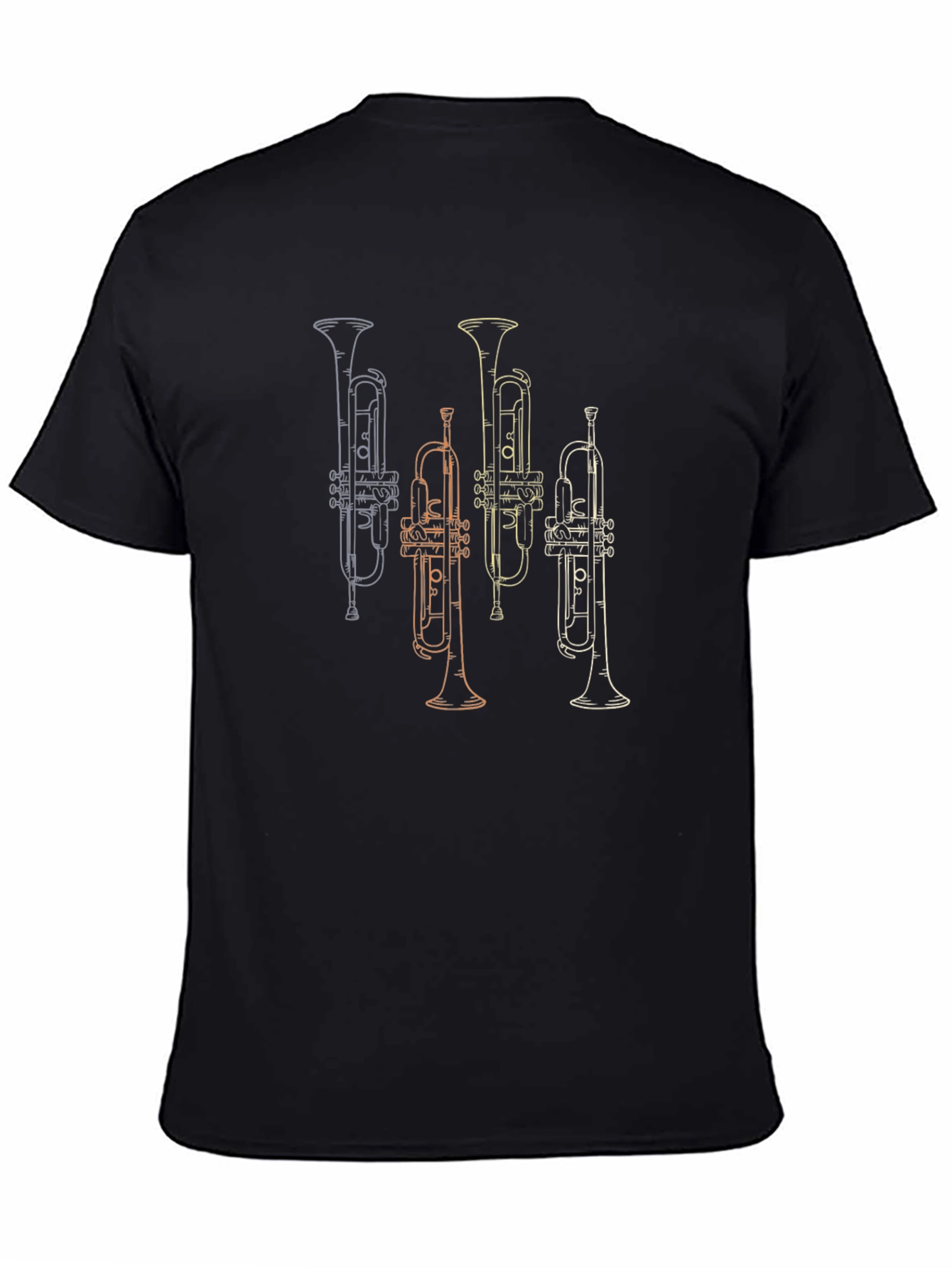 Trumpet T-Shirt - Musical Instrument Graphic Tee