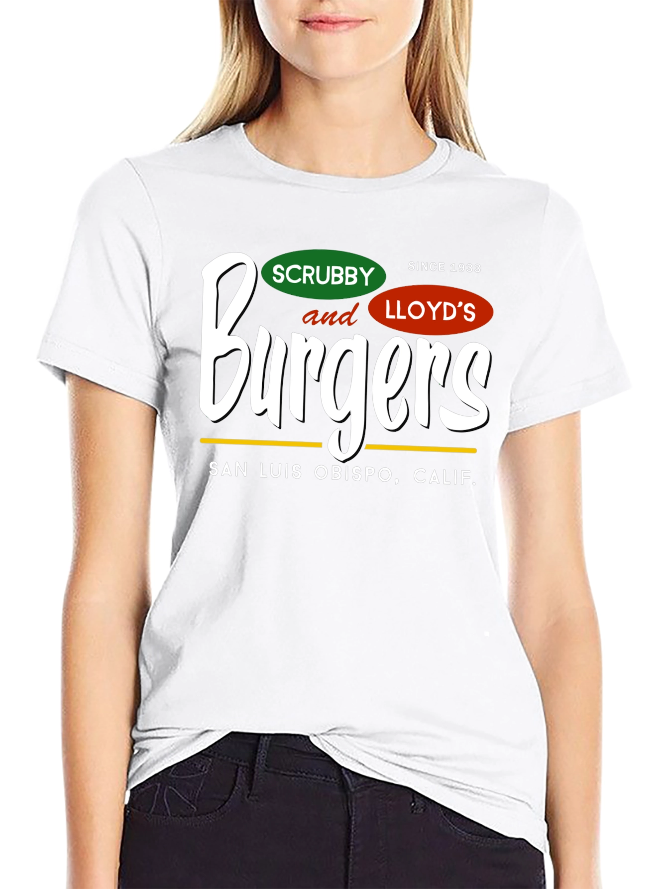 Scrubby and Lloyds Burgers T-Shirt