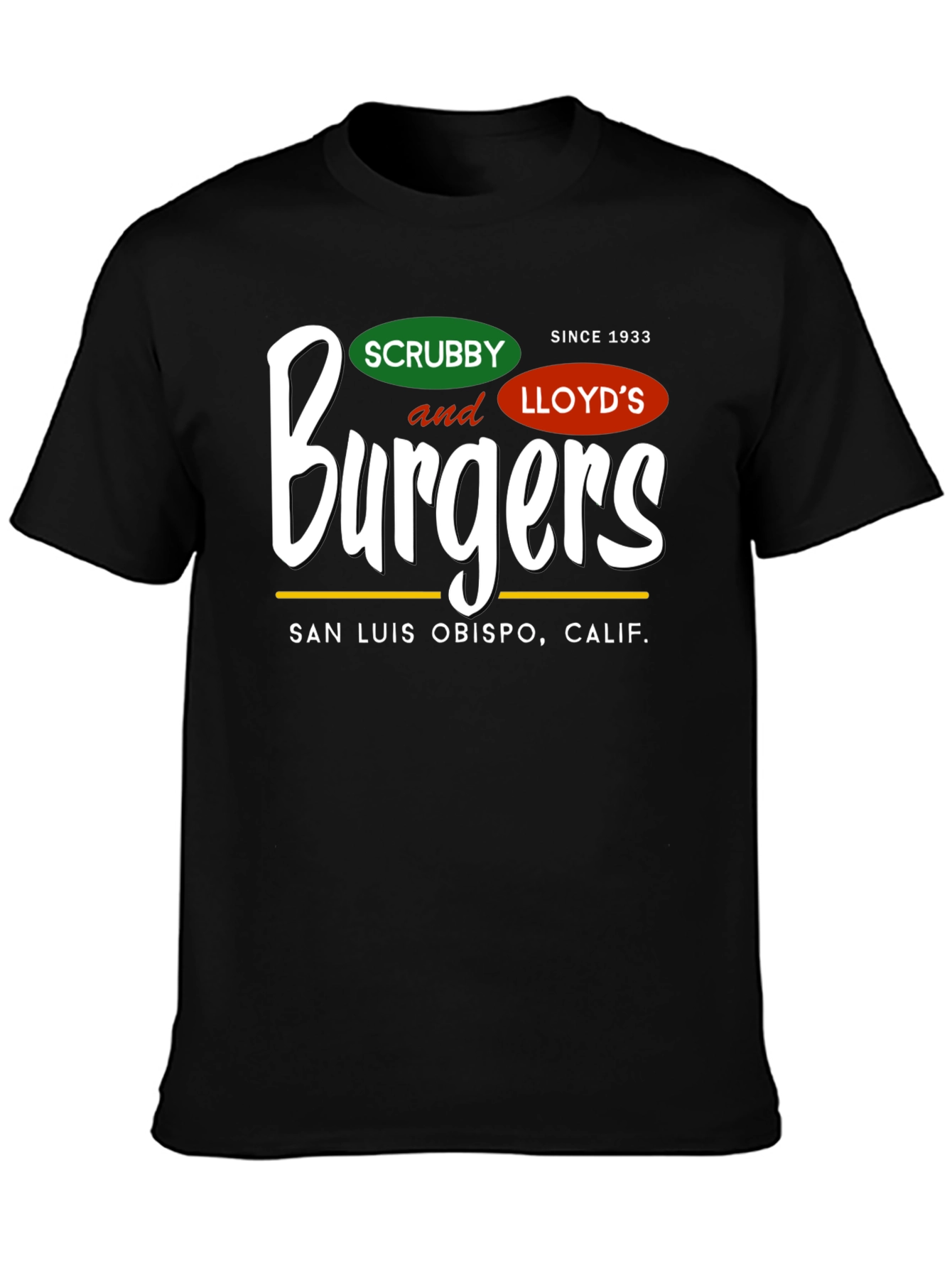 Scrubby and Lloyds Burgers T-Shirt