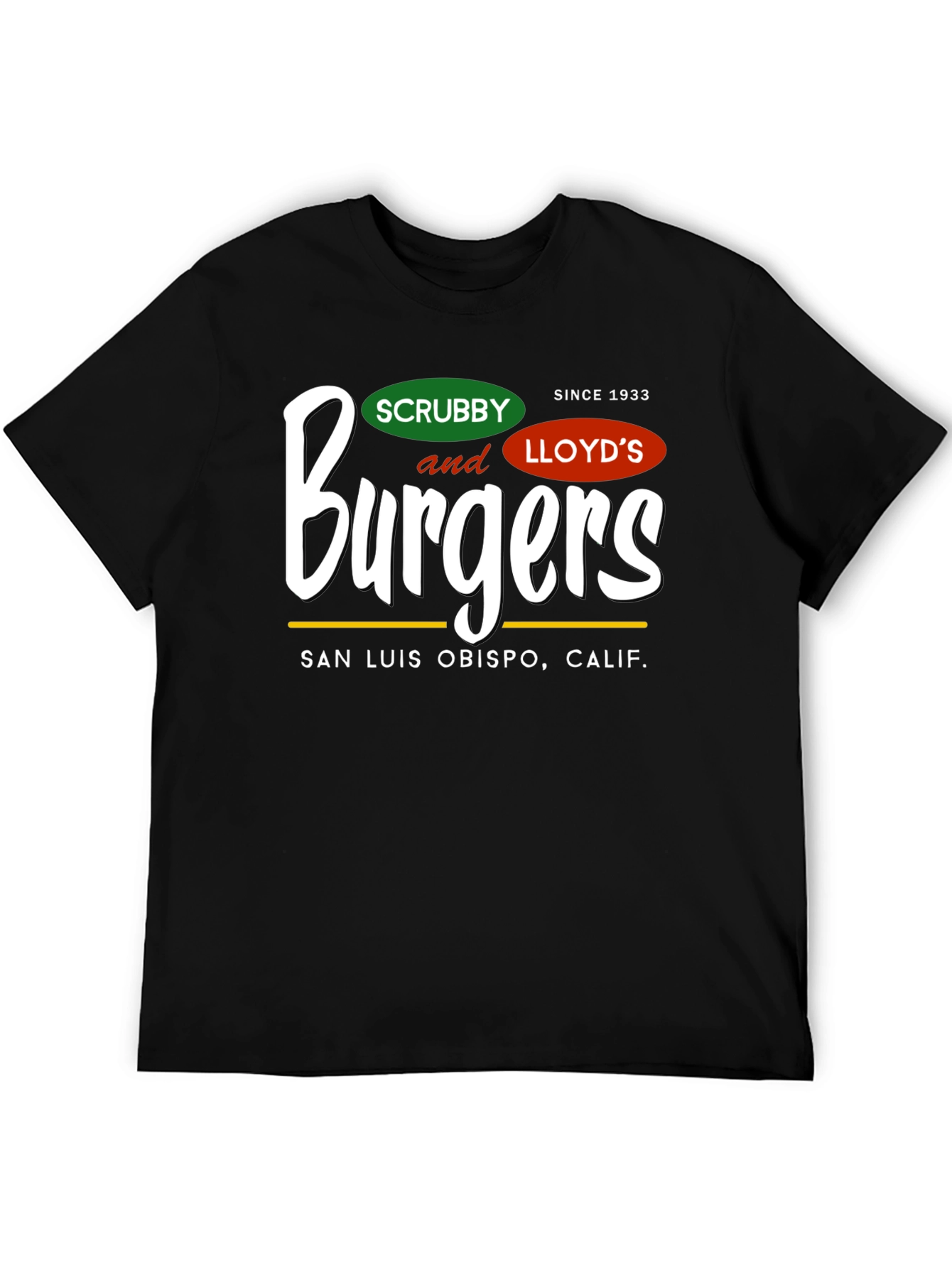 Scrubby and Lloyds Burgers T-Shirt
