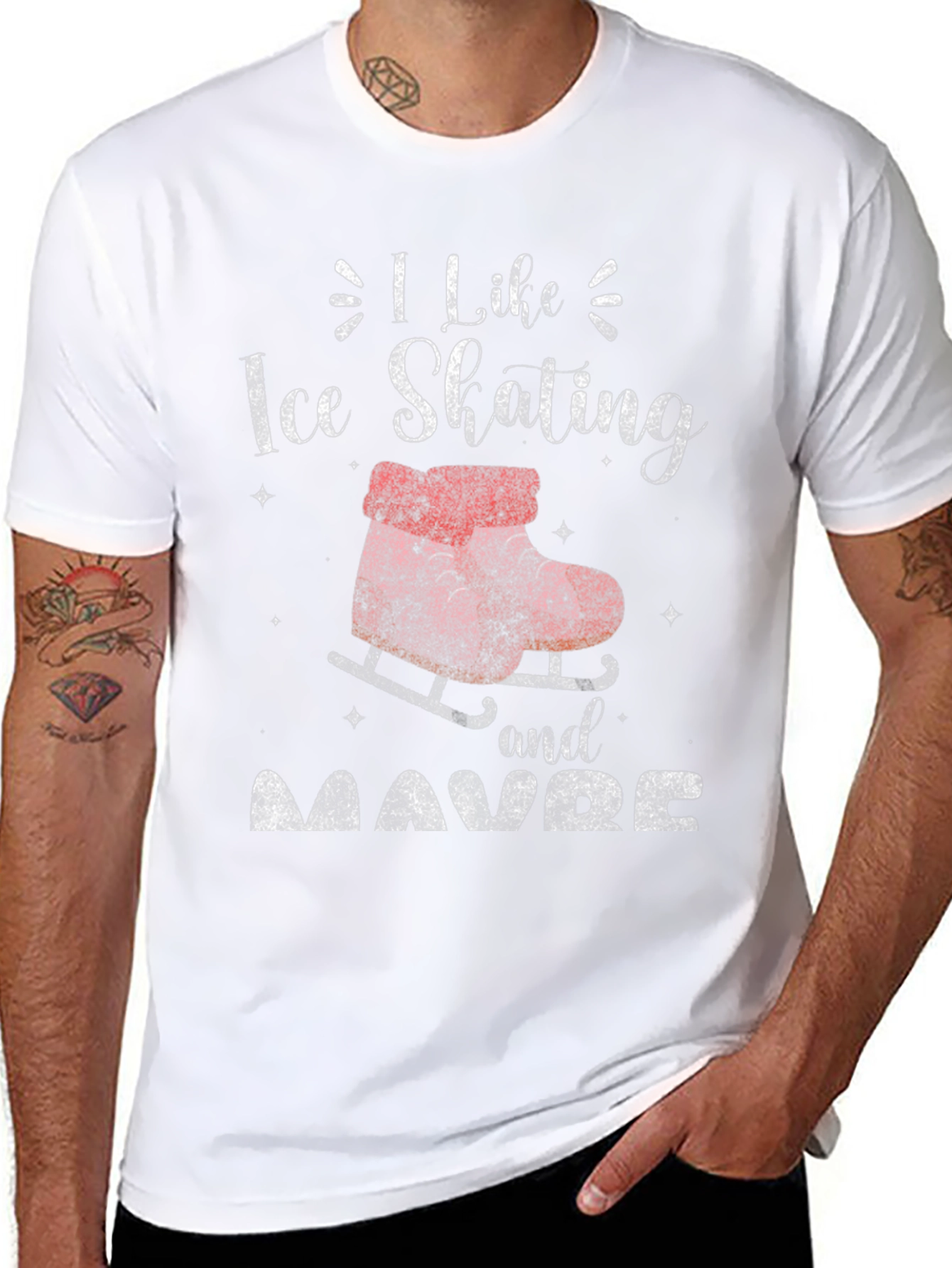 I Like Ice Skating and Maybe T-Shirt