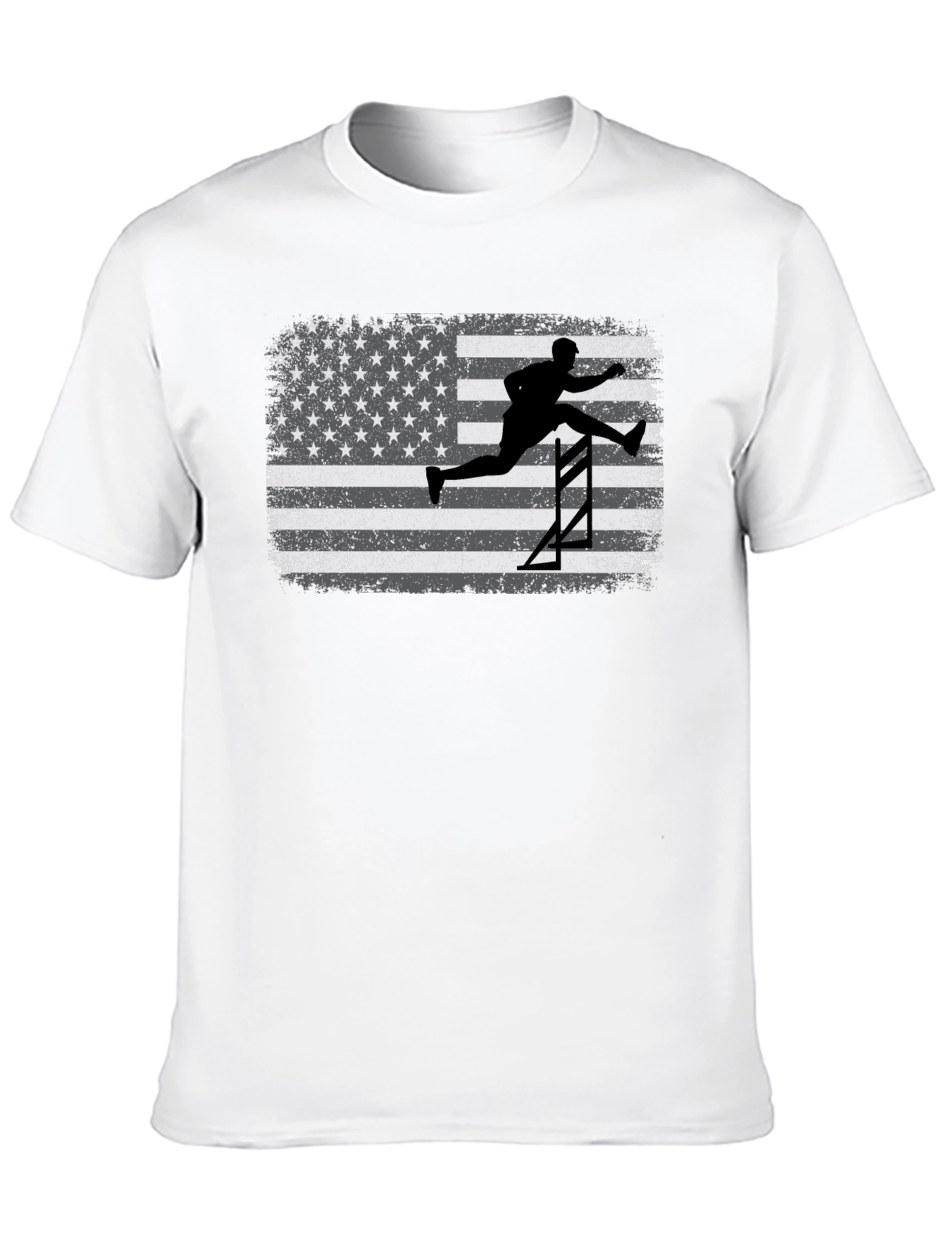 USA Track and Field Hurdler Graphic Tee