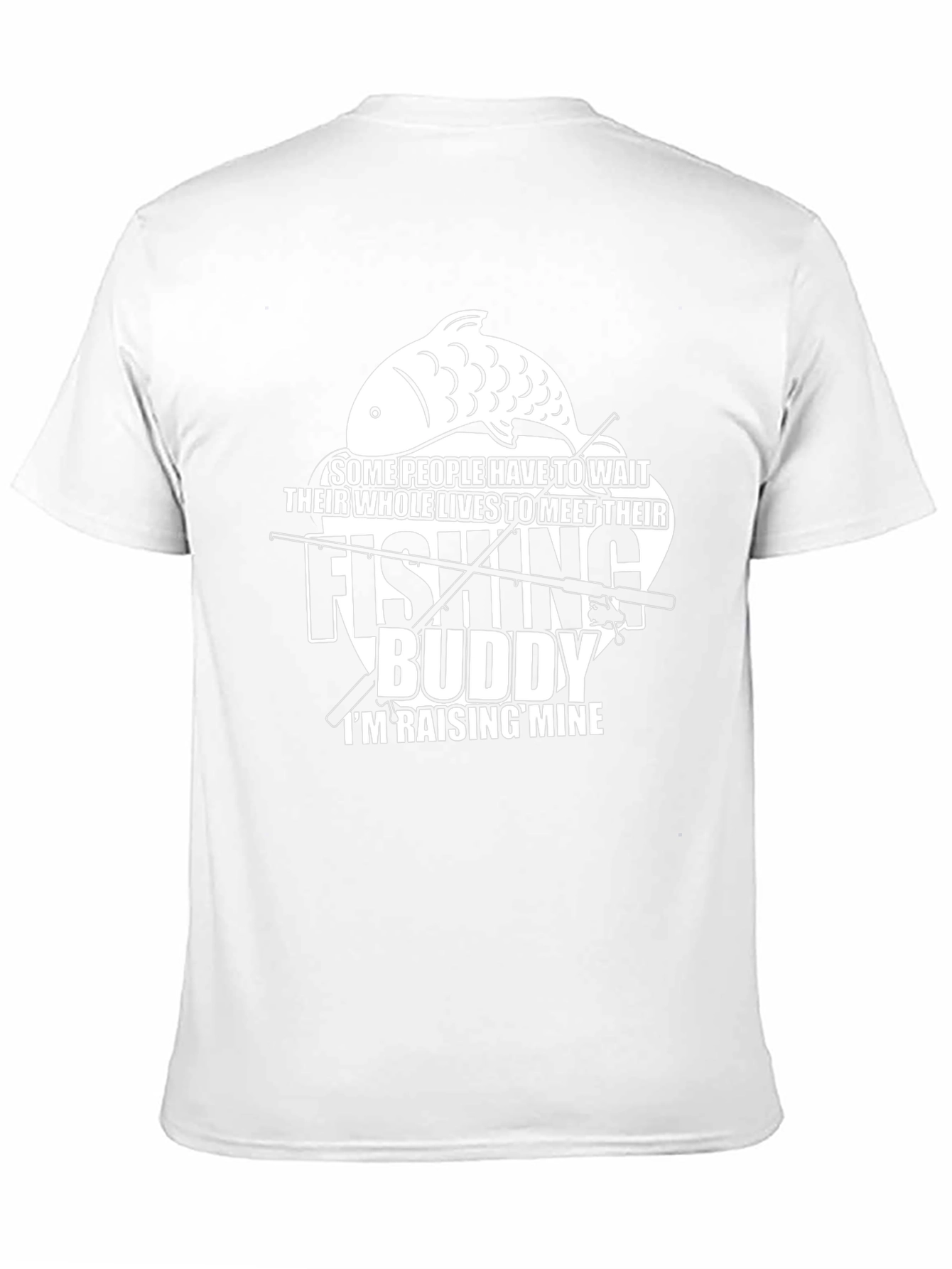 Fishing Buddy T-Shirt - Raising Mine Black Tee