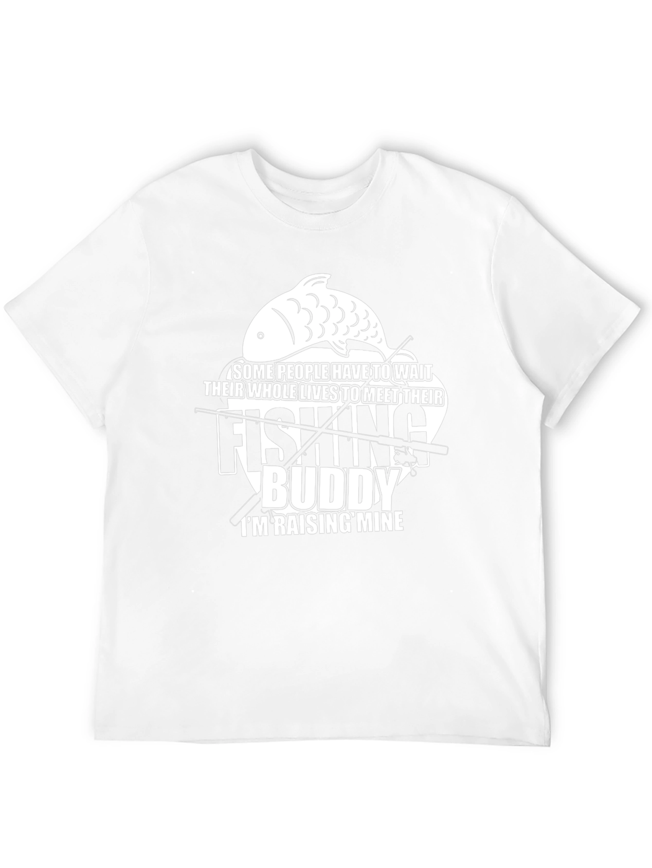 Fishing Buddy T-Shirt - Raising Mine Black Tee