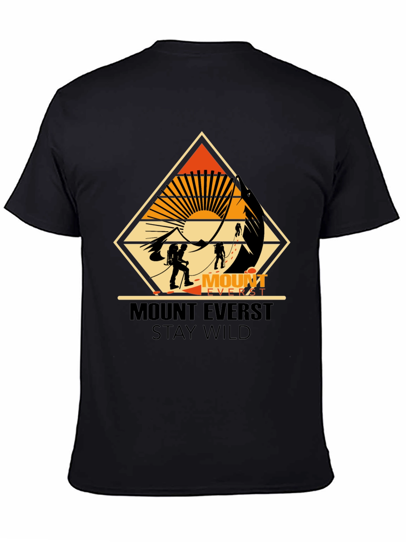 Mount Everest Stay Wild Graphic Tee