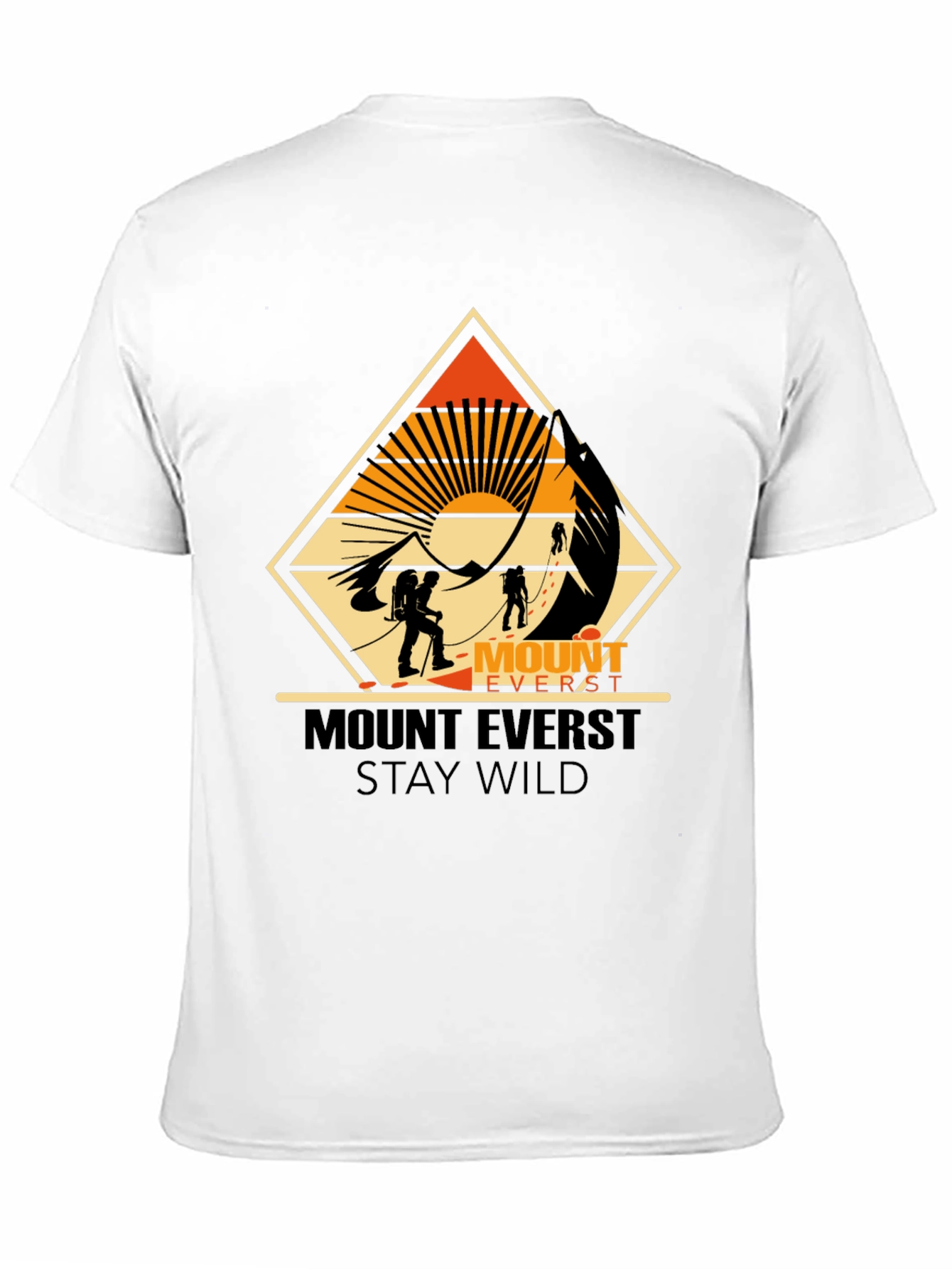 Mount Everest Stay Wild Graphic Tee