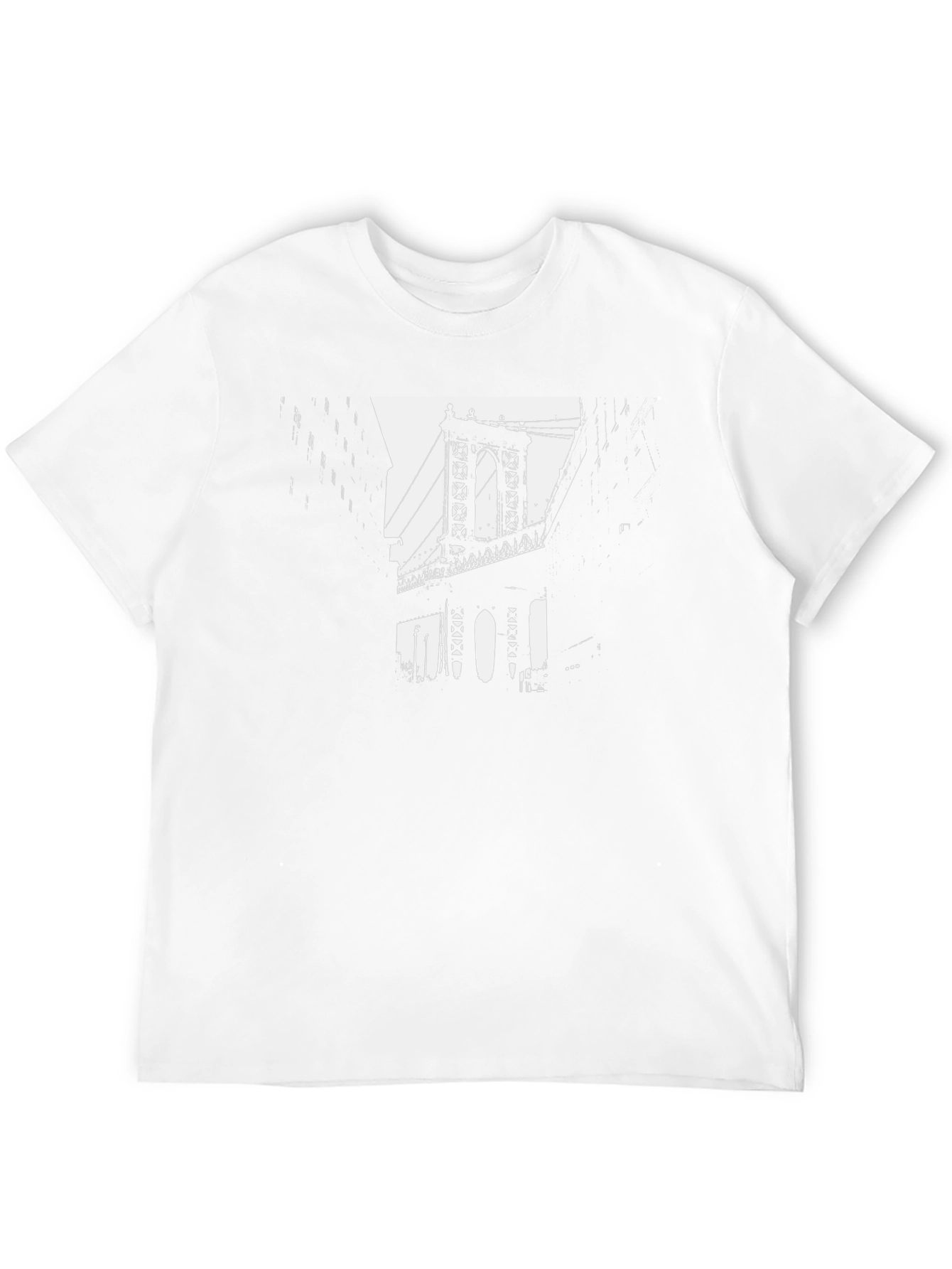 Brooklyn Bridge Graphic T-Shirt - Urban Style