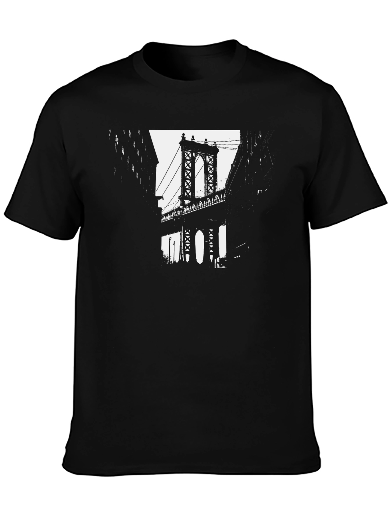 Brooklyn Bridge Graphic T-Shirt - Urban Style