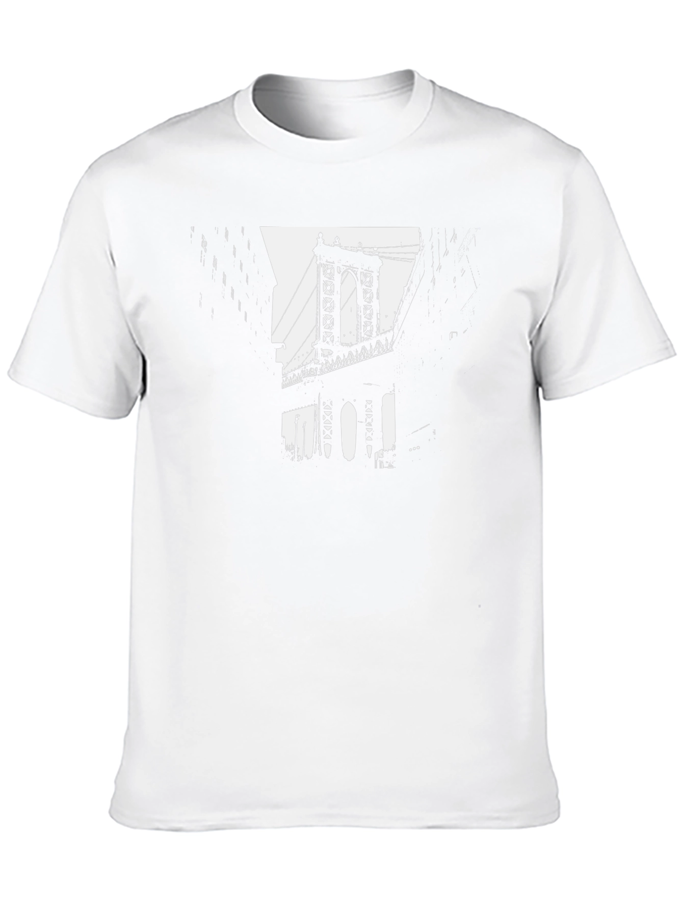 Brooklyn Bridge Graphic T-Shirt - Urban Style