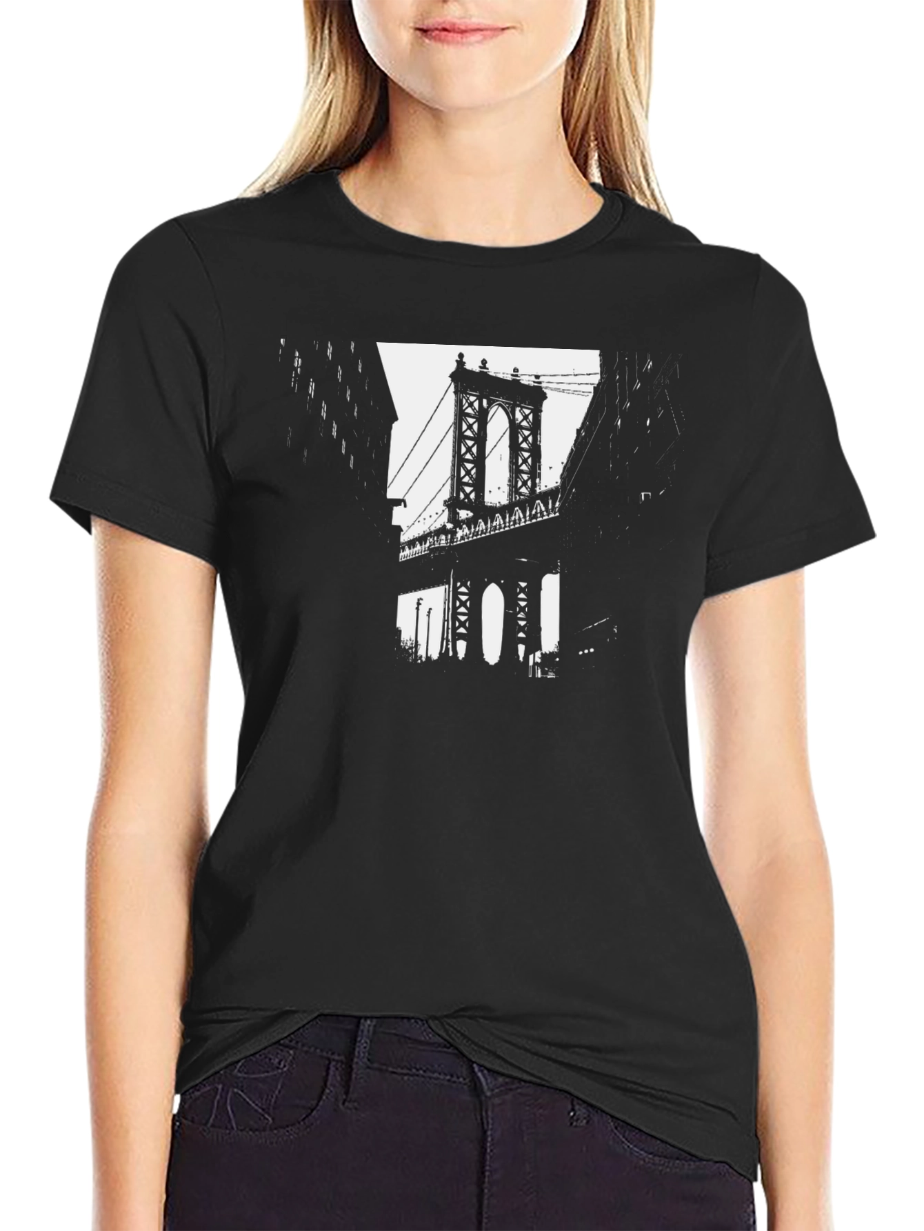 Brooklyn Bridge Graphic T-Shirt - Urban Style