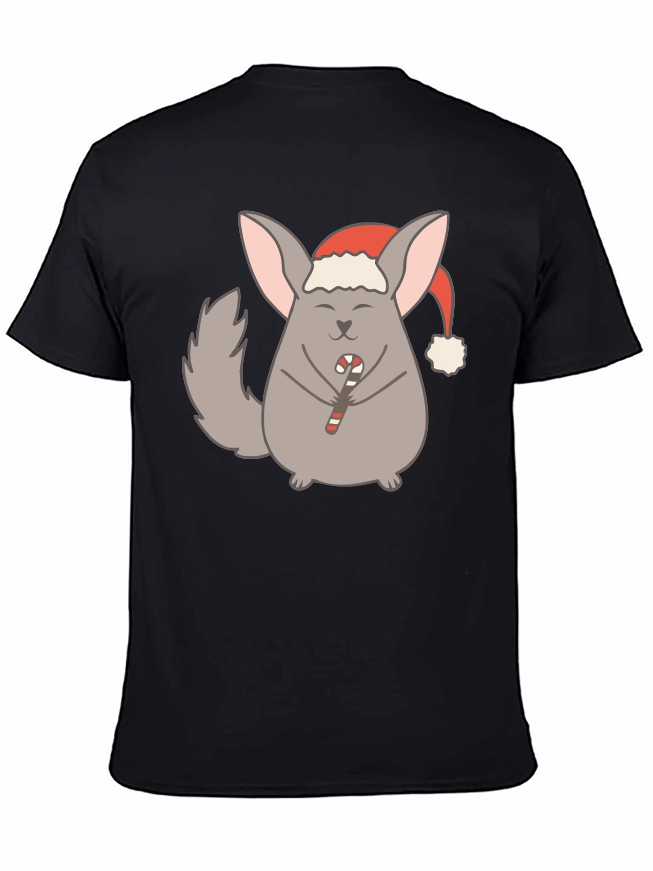 Festive Chinchilla Graphic Tee - Holiday Edition
