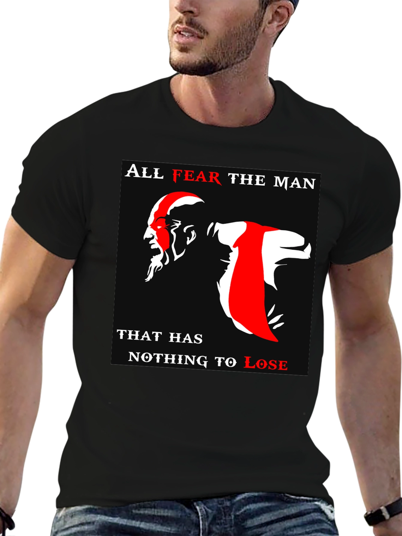 God of War Graphic T-Shirt - Fear the Man