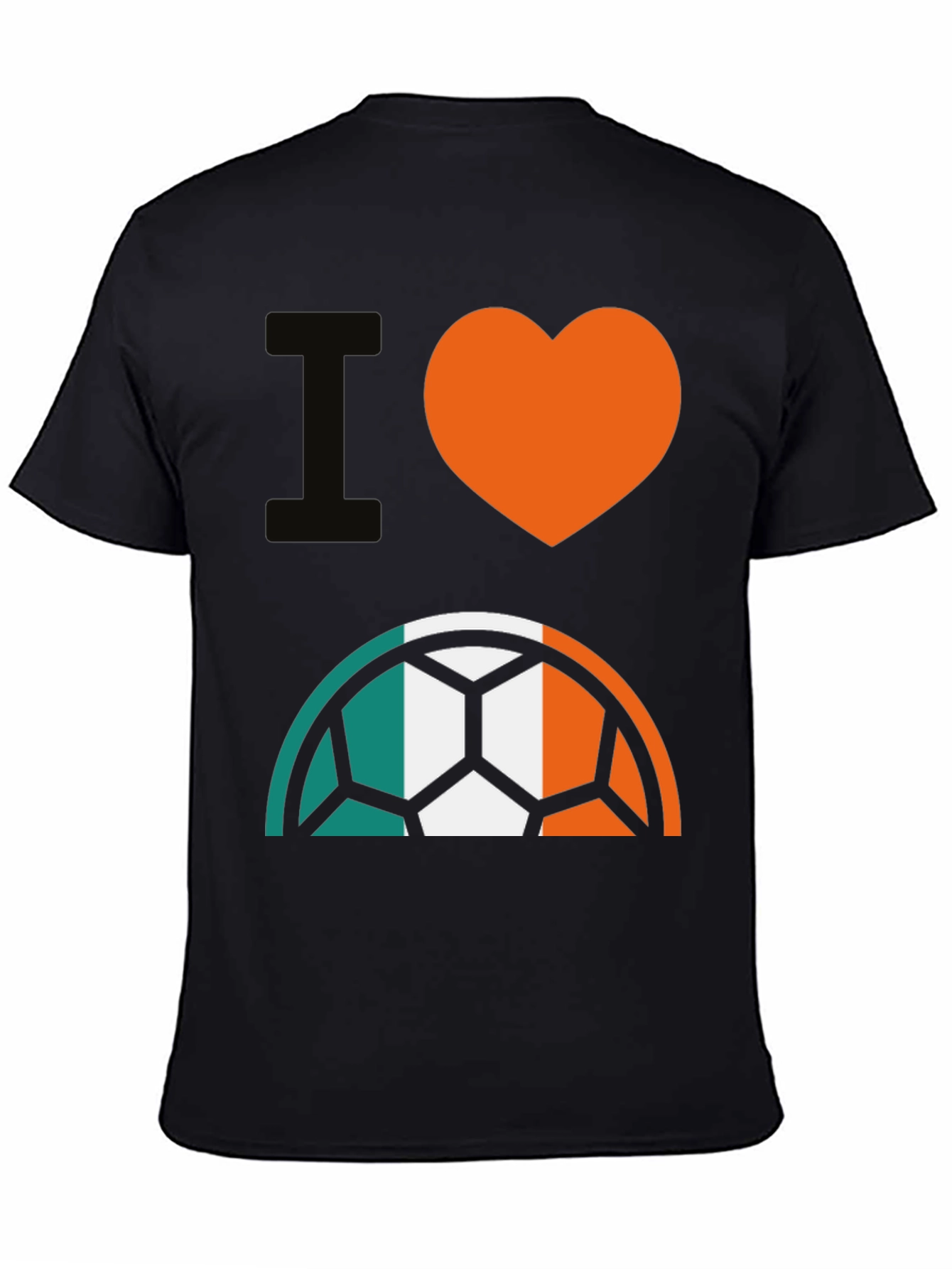 Ireland Soccer Pride T-Shirt - I Heart Football