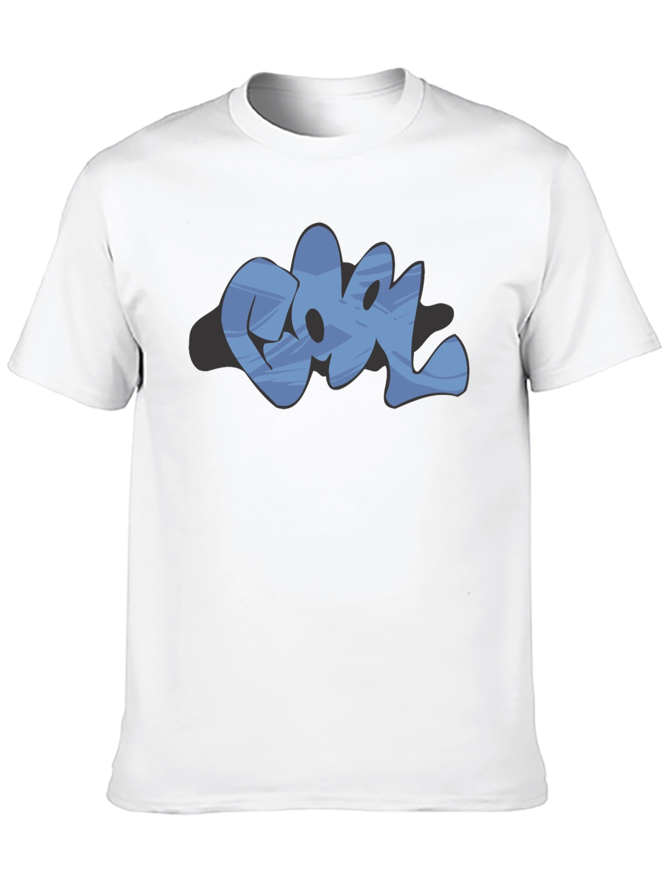 Cool Graffiti Graphic Black T-Shirt