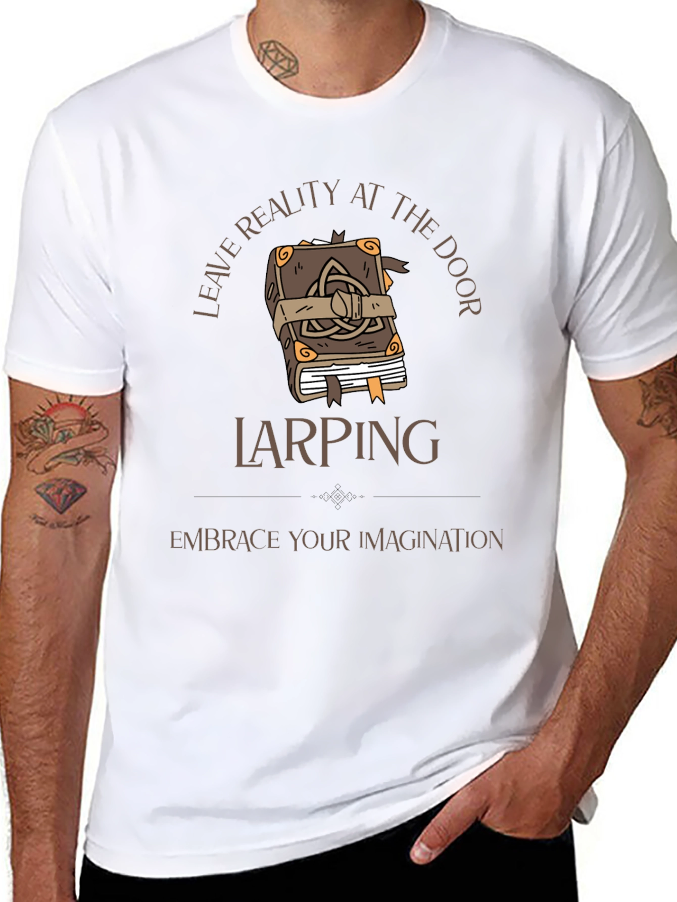 LARPing T-Shirt: Leave Reality at the Door