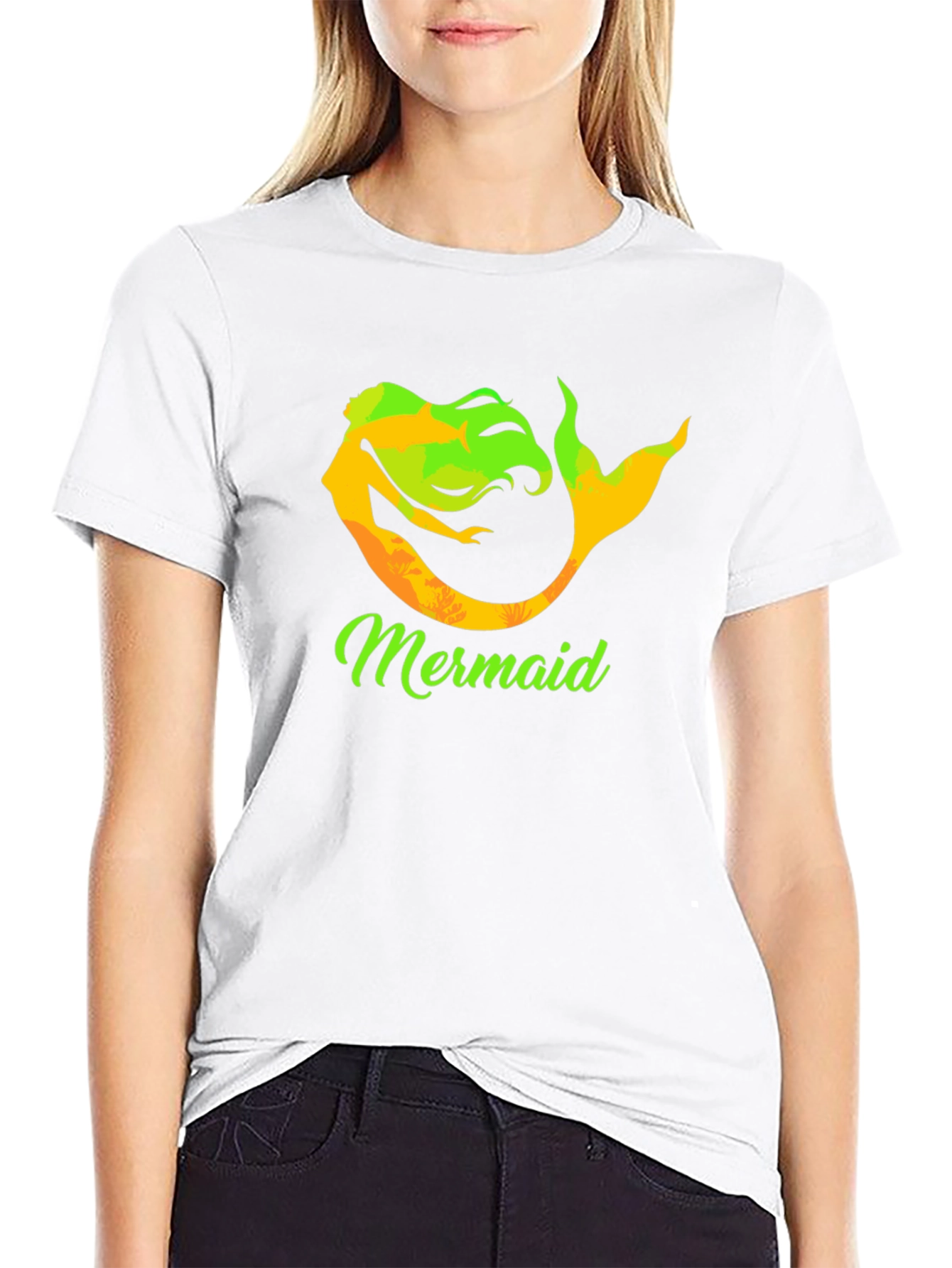 Mermaid Graphic Tee - Unique Design Soft Cotton