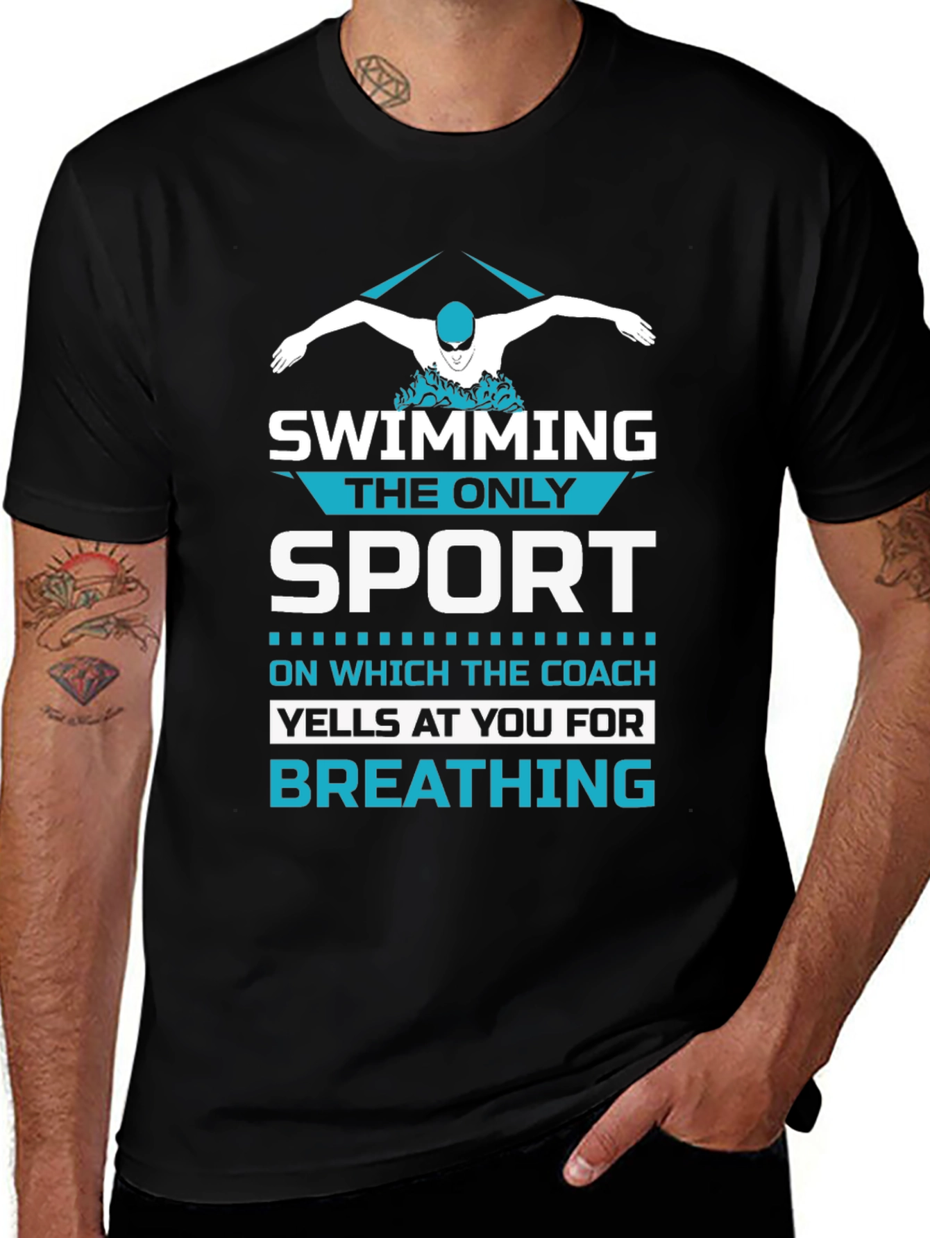 Swimming: The Only Sport T-Shirt