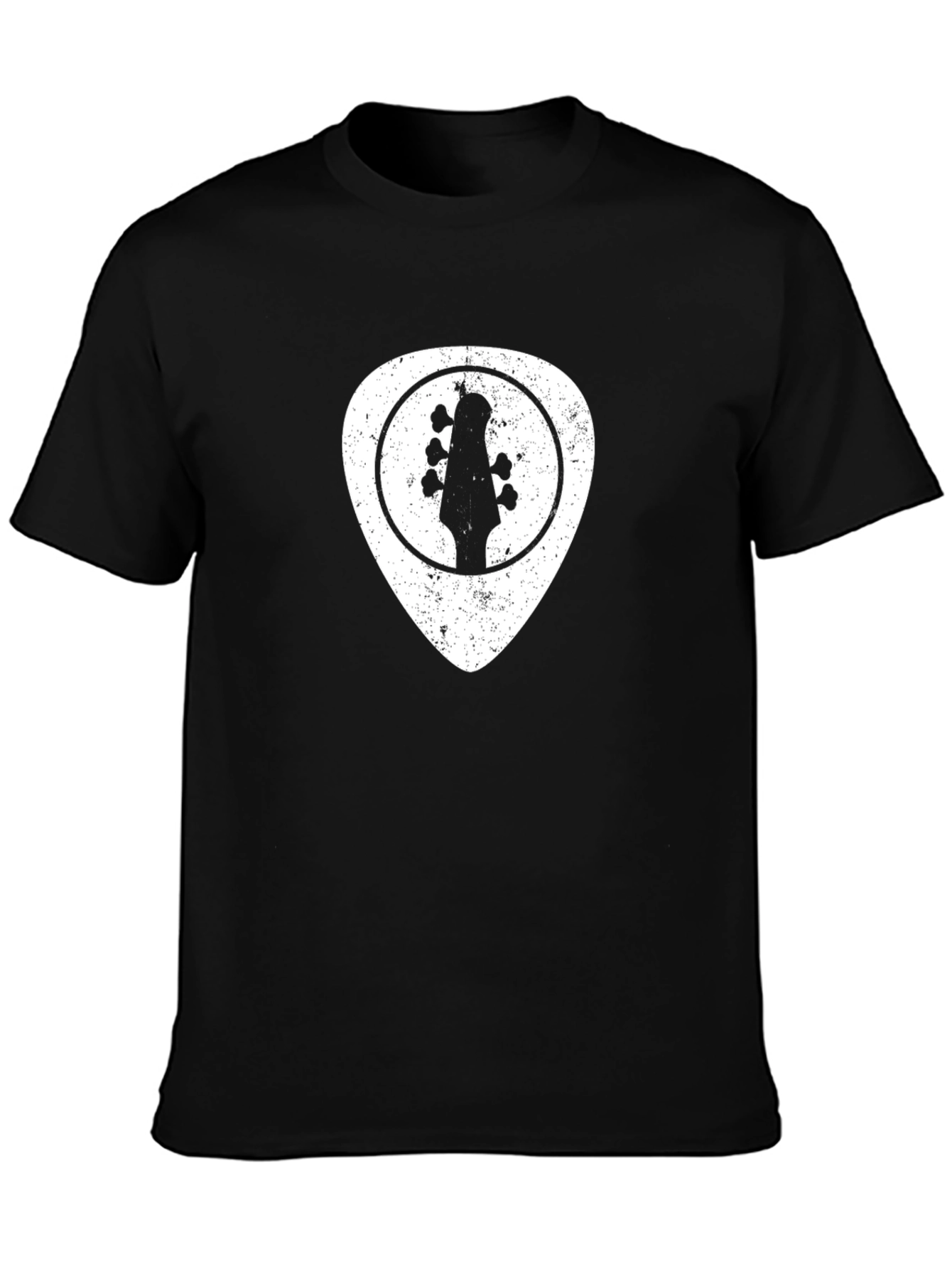 Bass Guitar Pick T-Shirt - Musician Tee