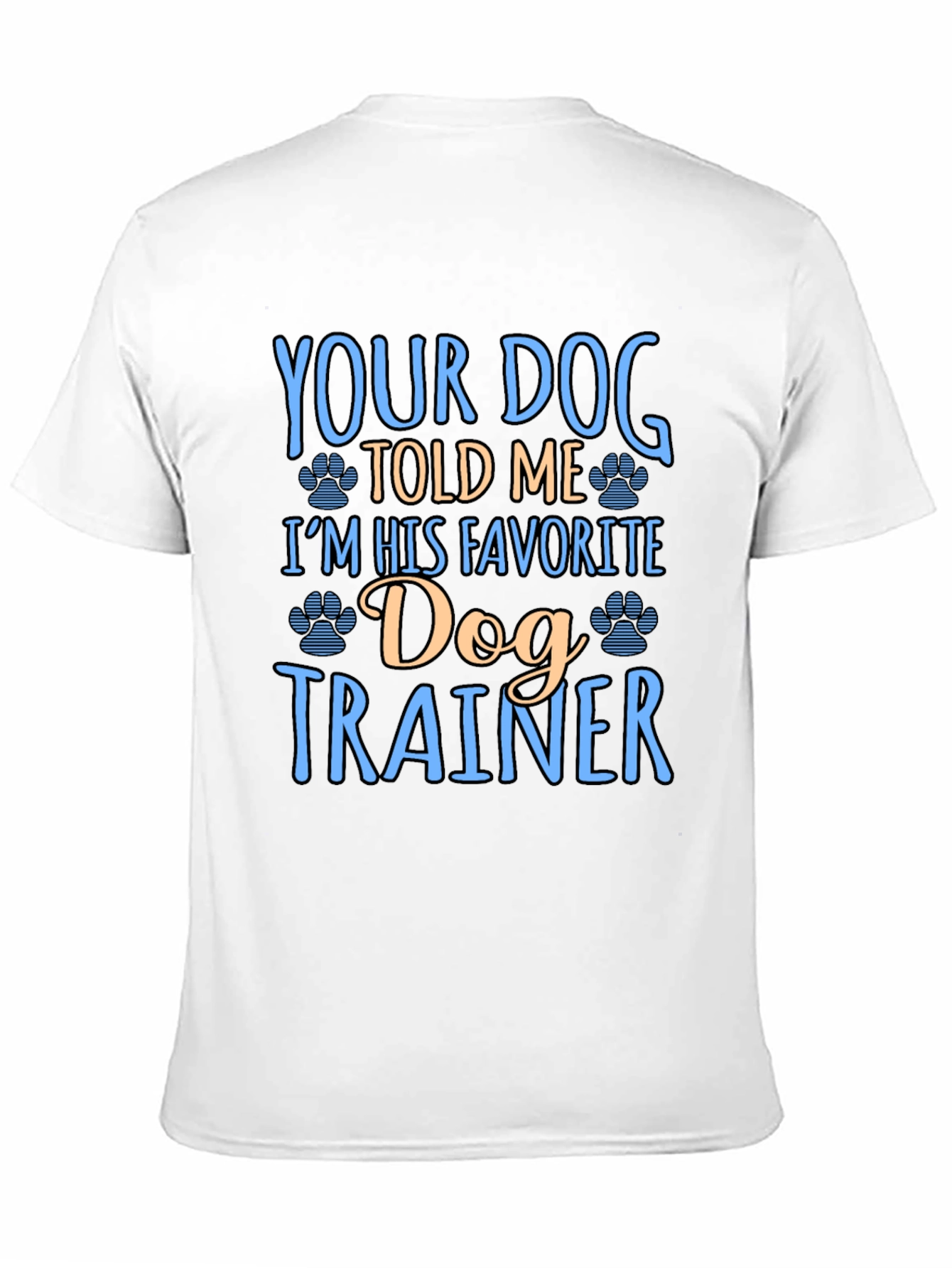 Funny Dog Trainer Graphic T-Shirt