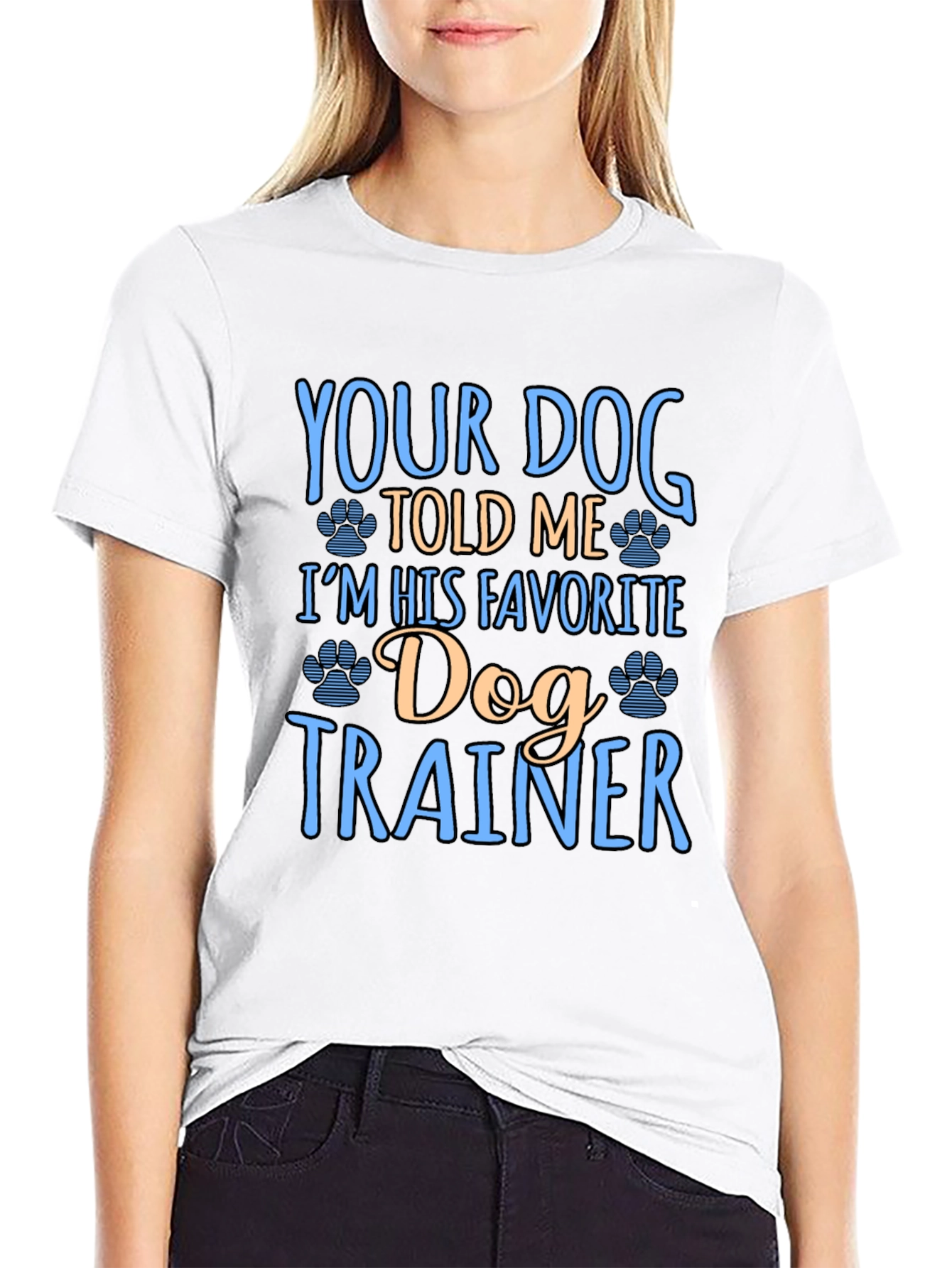 Funny Dog Trainer Graphic T-Shirt