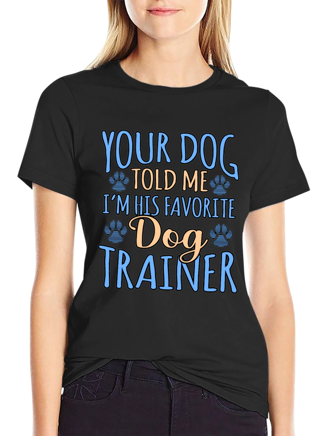 Funny Dog Trainer Graphic T-Shirt