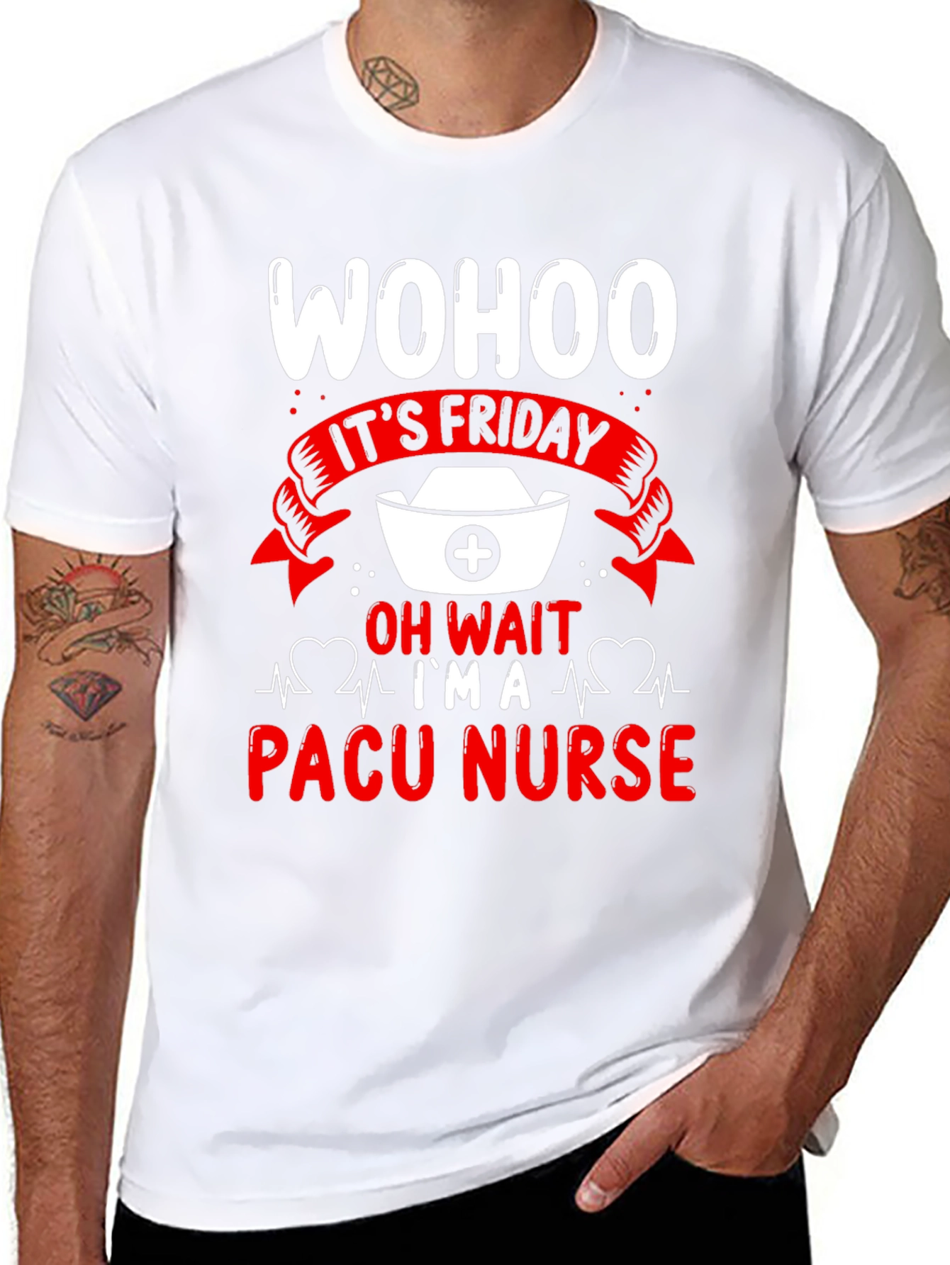 PACU Nurse Friday T-Shirt - Funny RN Tee