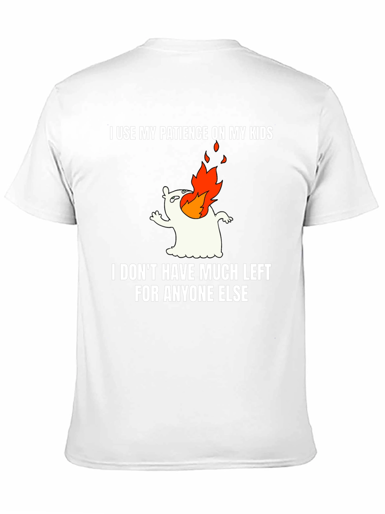 Funny Mom/Dad T-Shirt - My Patience on My Kids