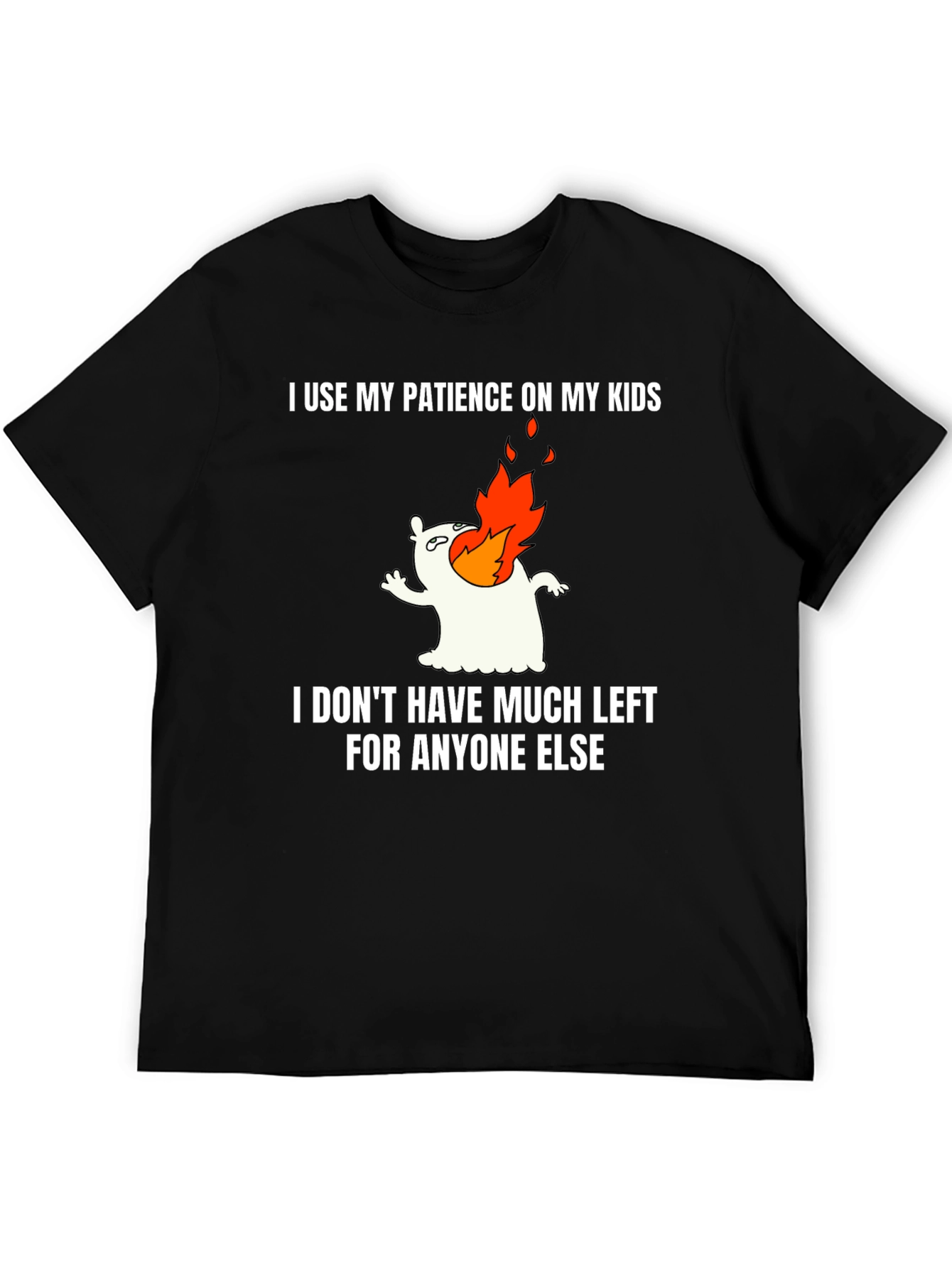 Funny Mom/Dad T-Shirt - My Patience on My Kids