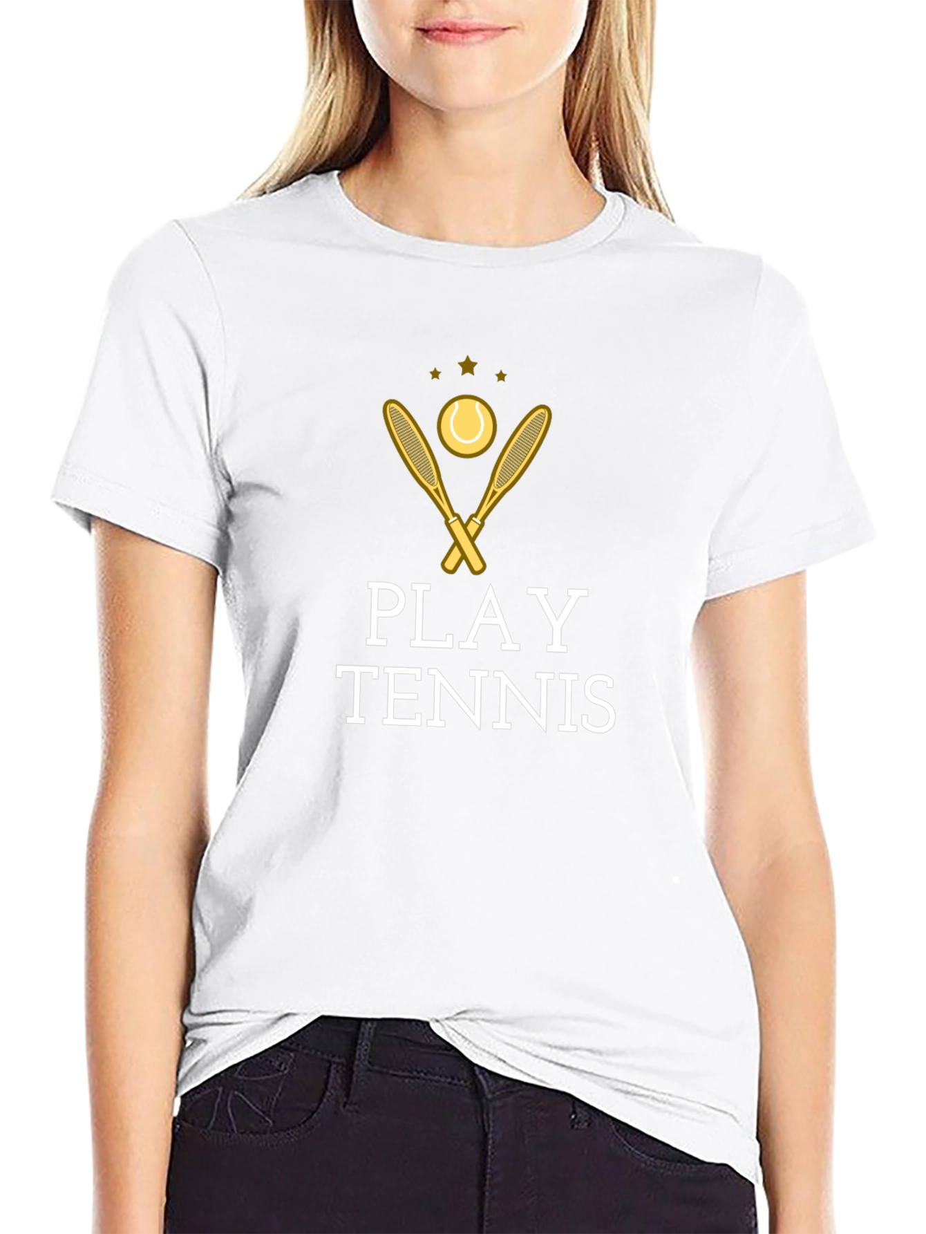 Play Tennis T-Shirt - Fun Sporty Tee