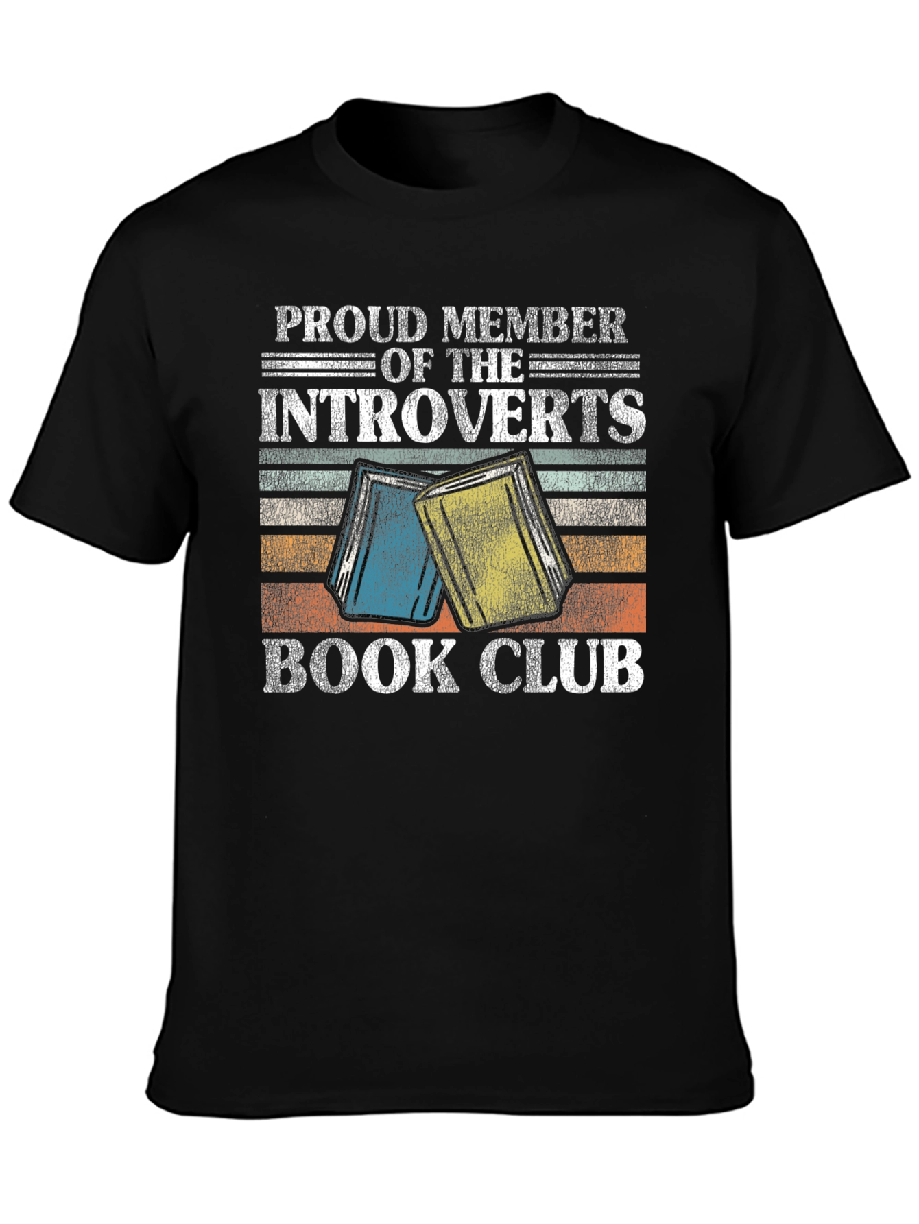 Introverts Book Club Graphic Tee
