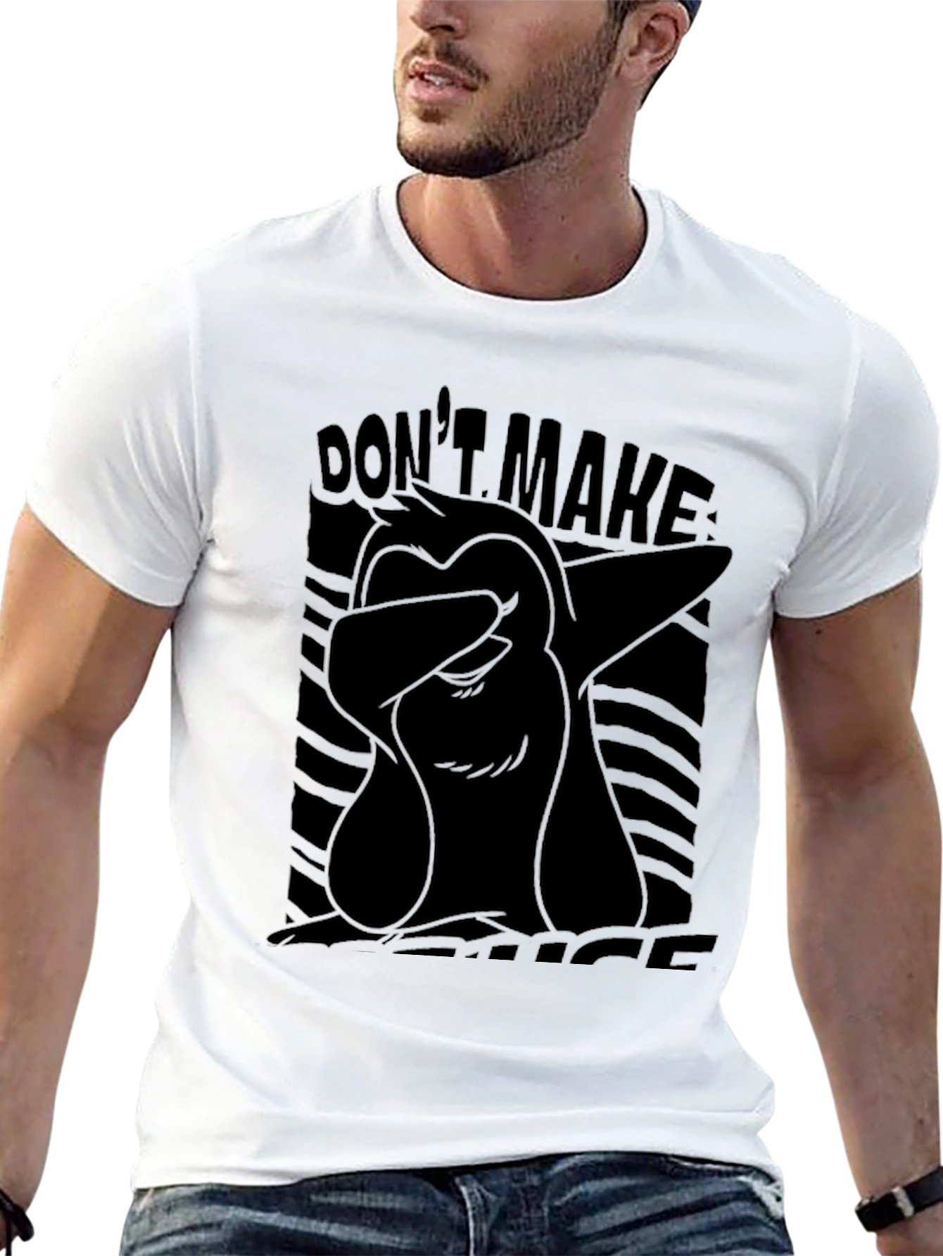 Dont Make Me Act Like My Dad Black T-Shirt