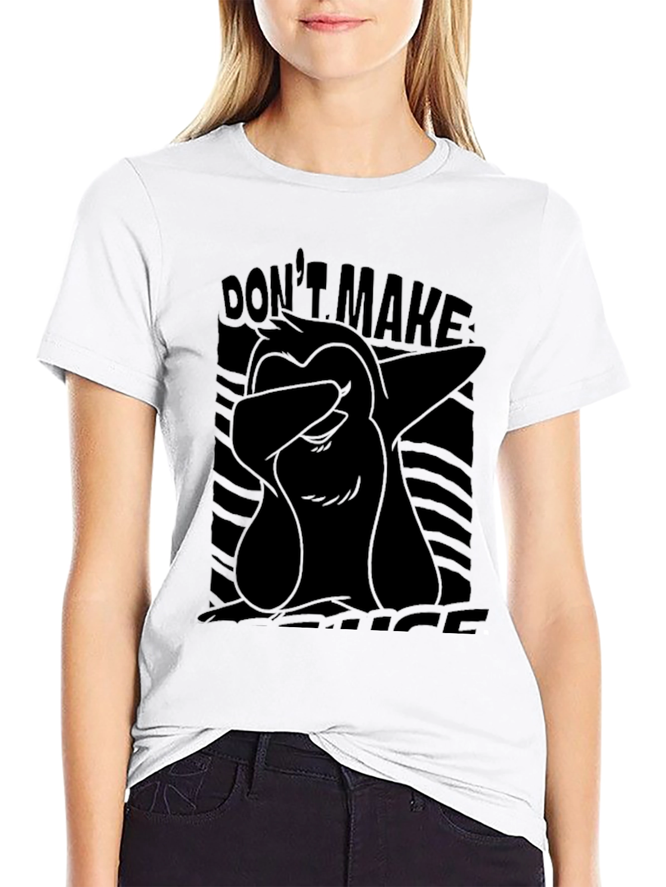 Dont Make Me Act Like My Dad Black T-Shirt