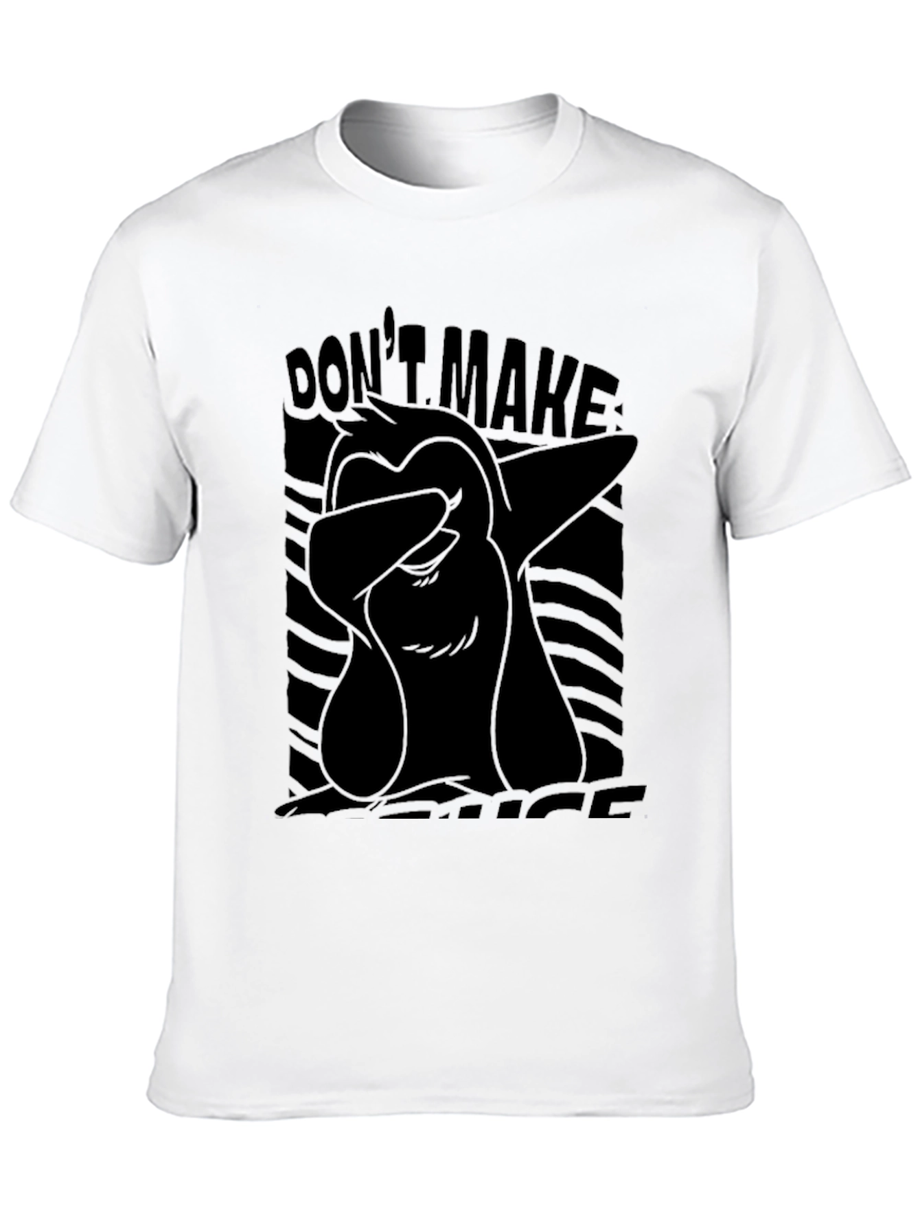 Dont Make Me Act Like My Dad Black T-Shirt