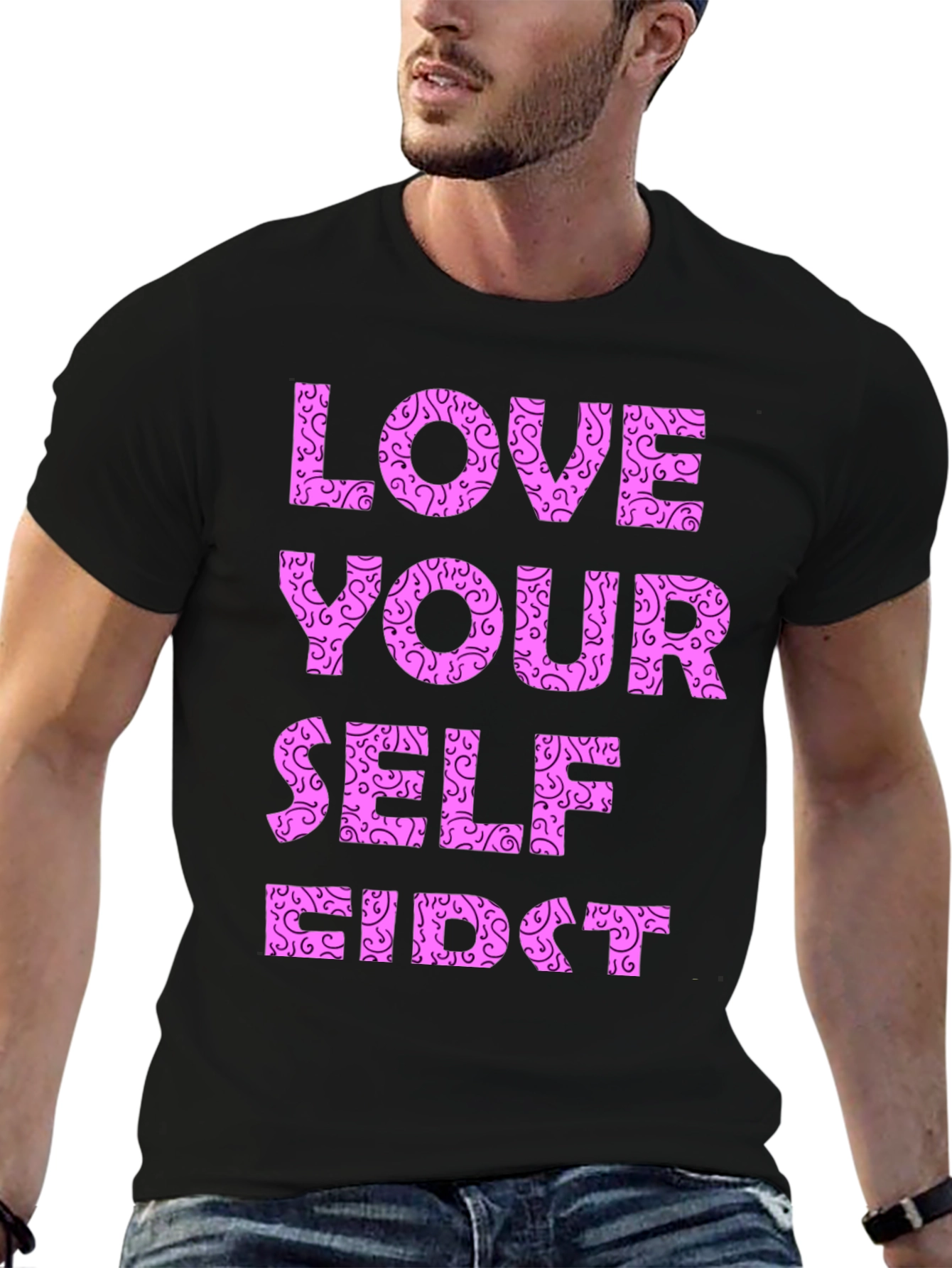 Love Yourself First Graphic T-Shirt