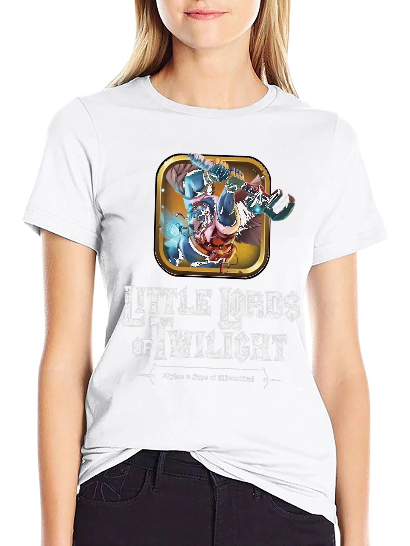 Little Lords of Twilight Black Graphic Tee