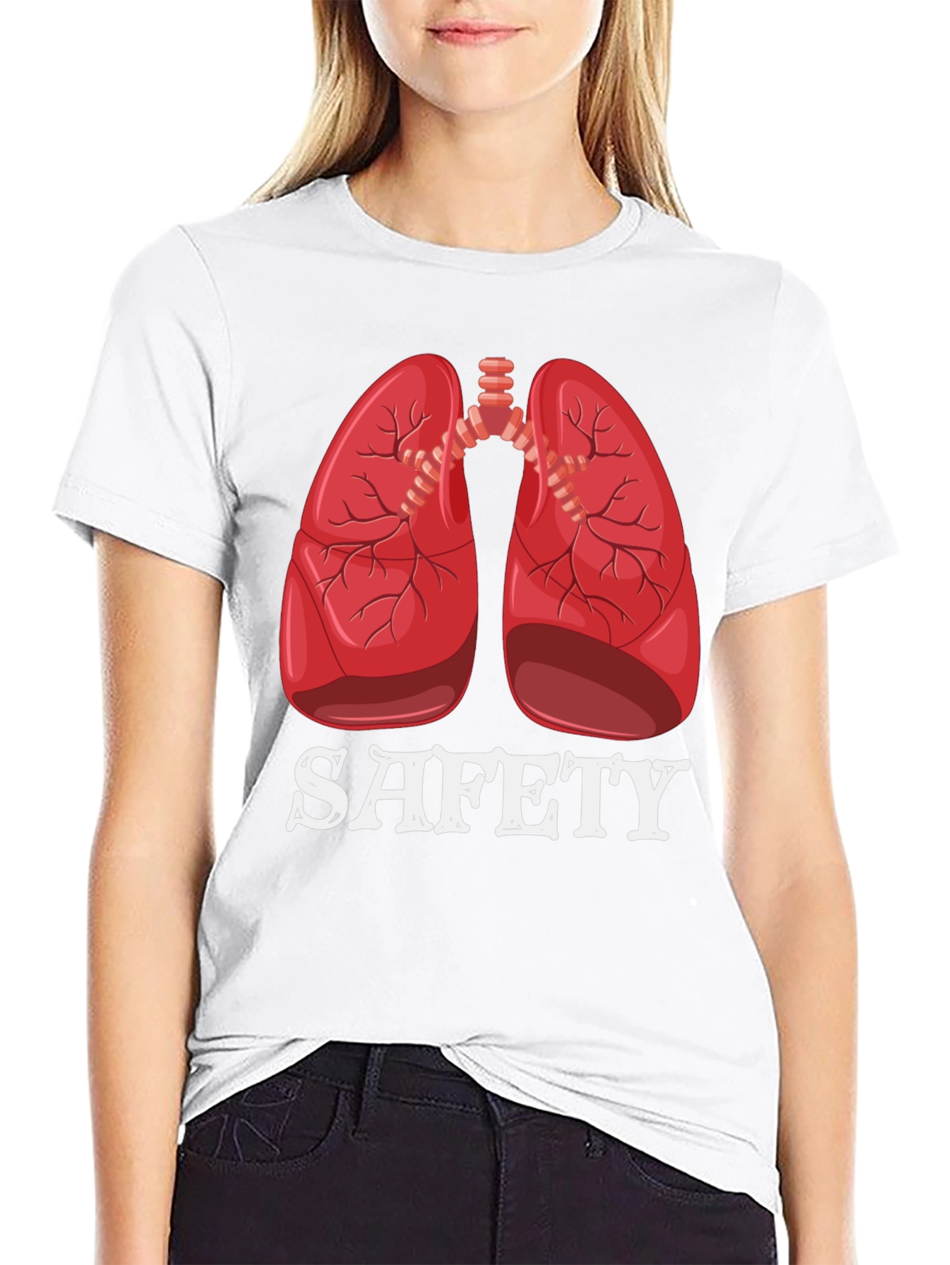 Lung Safety Graphic T-Shirt