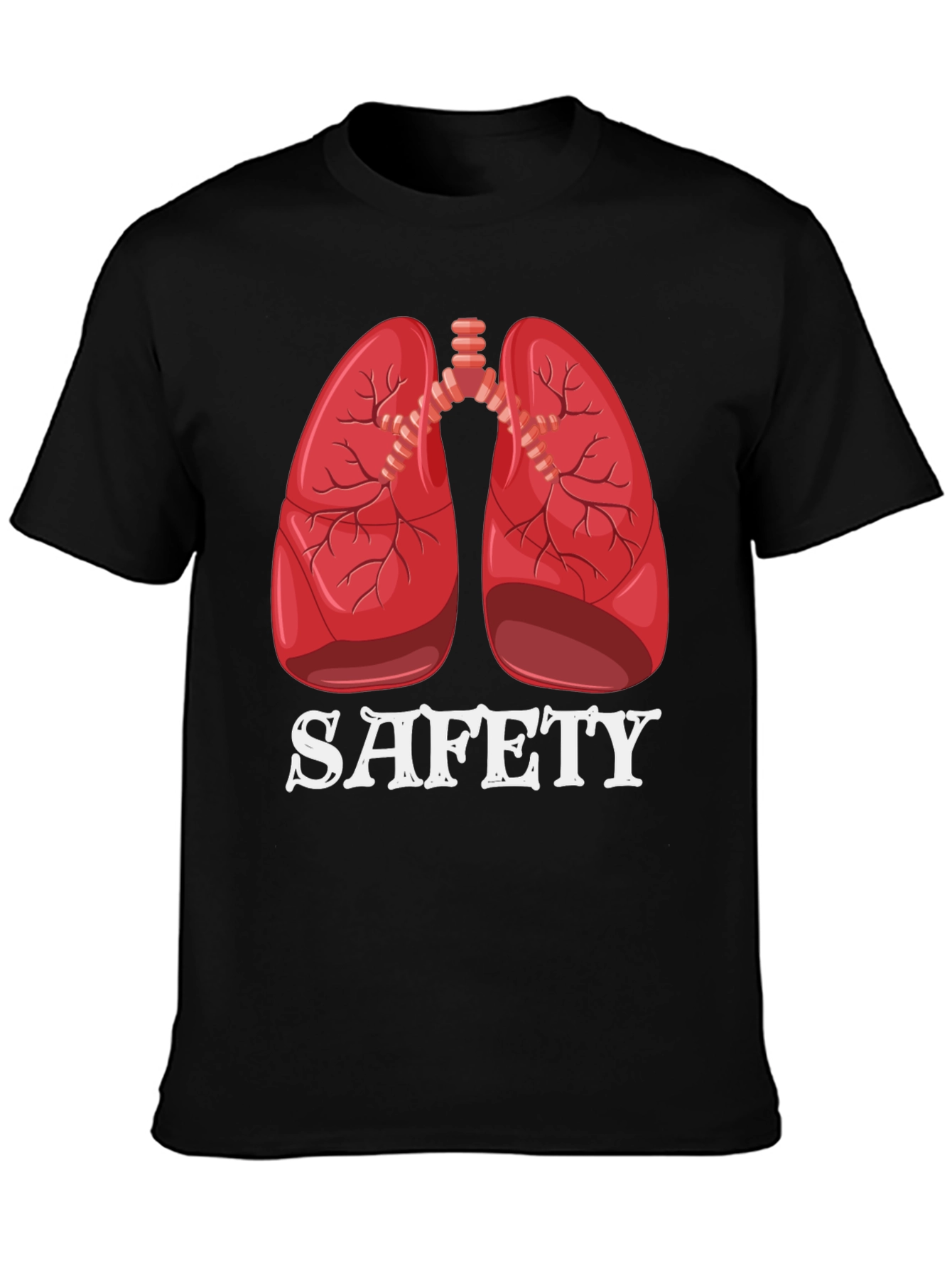 Lung Safety Graphic T-Shirt