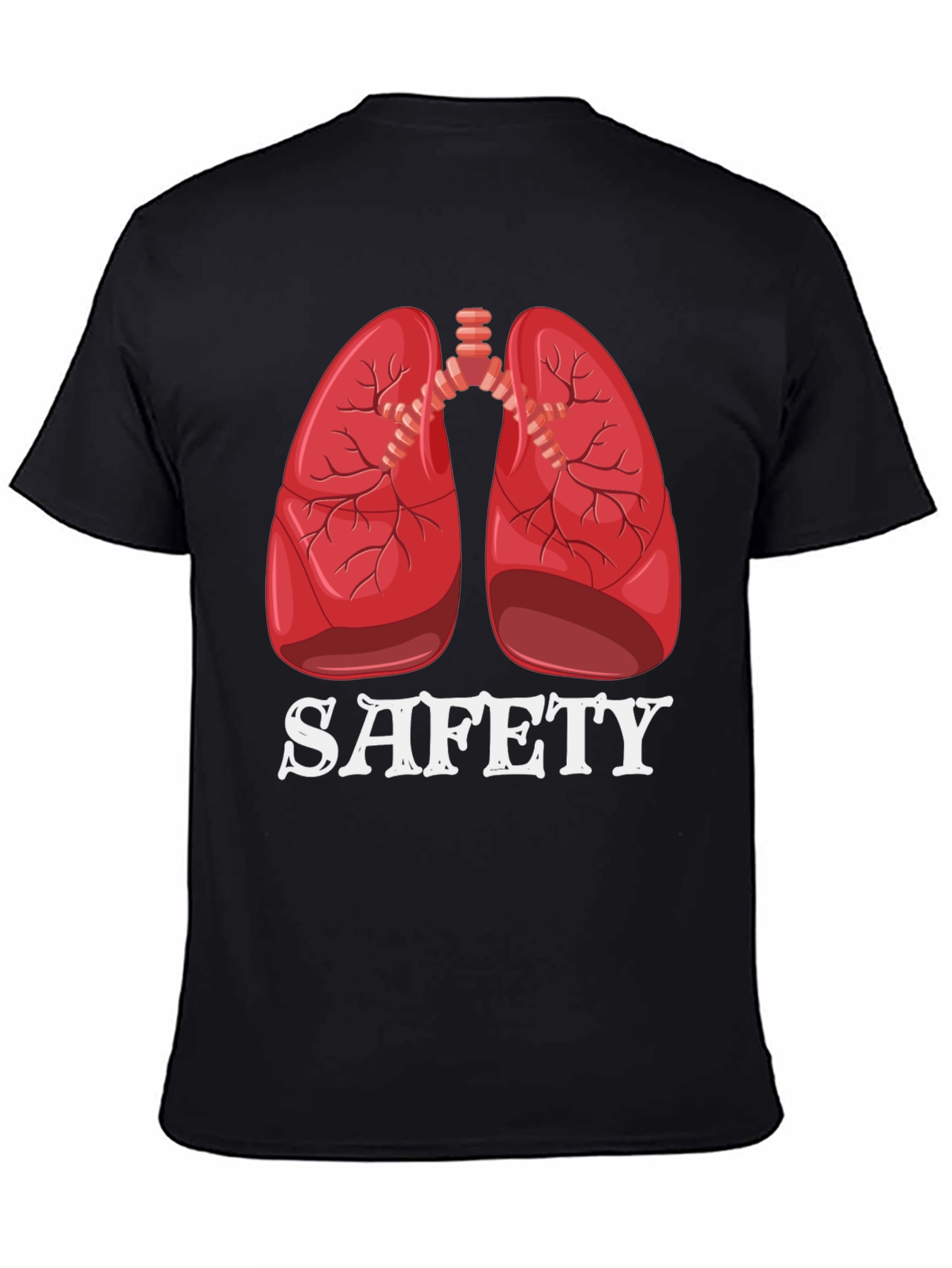 Lung Safety Graphic T-Shirt