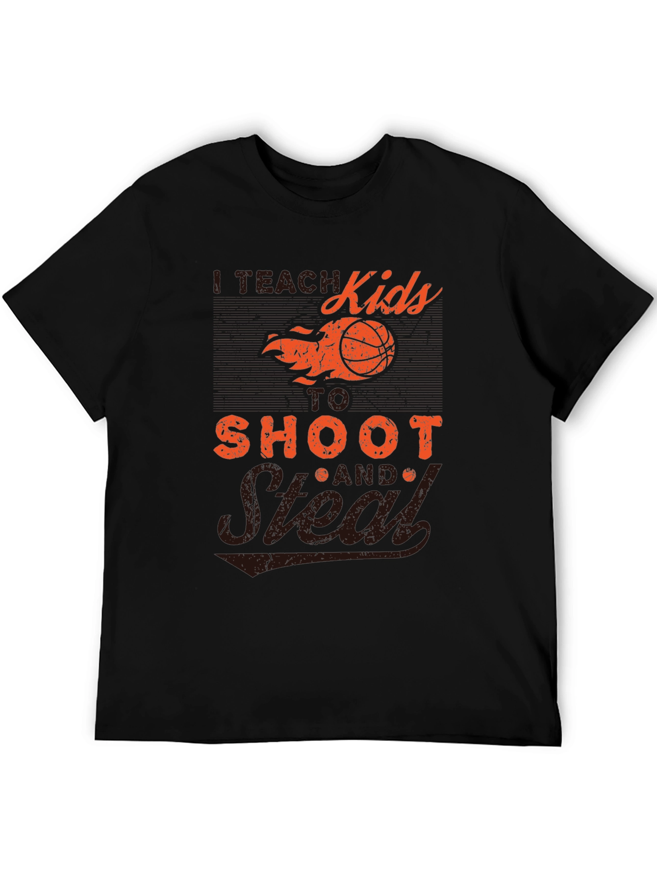 I Teach Kids to Shoot & Steal T-Shirt