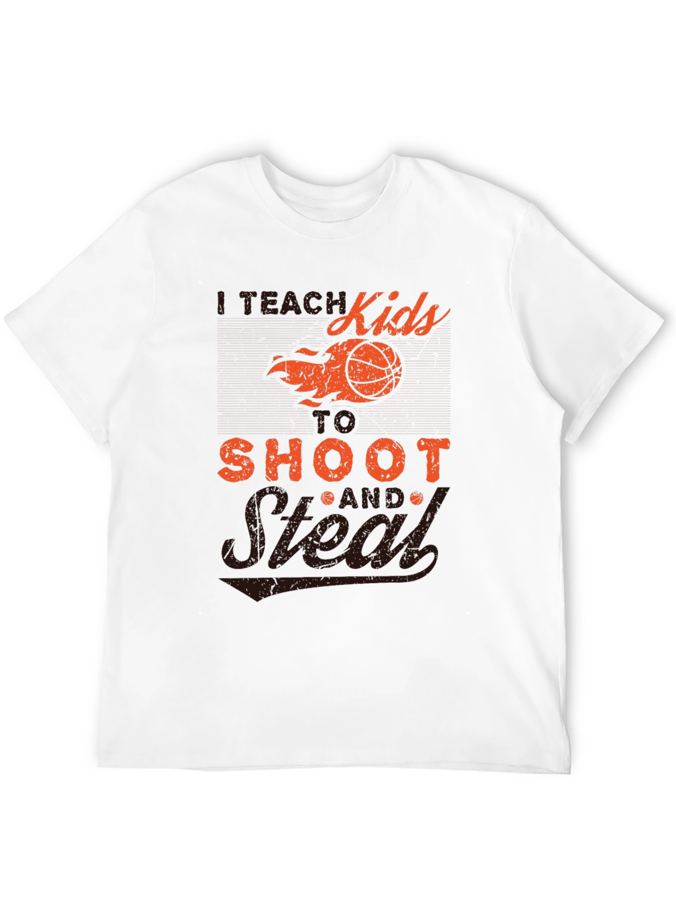 I Teach Kids to Shoot & Steal T-Shirt