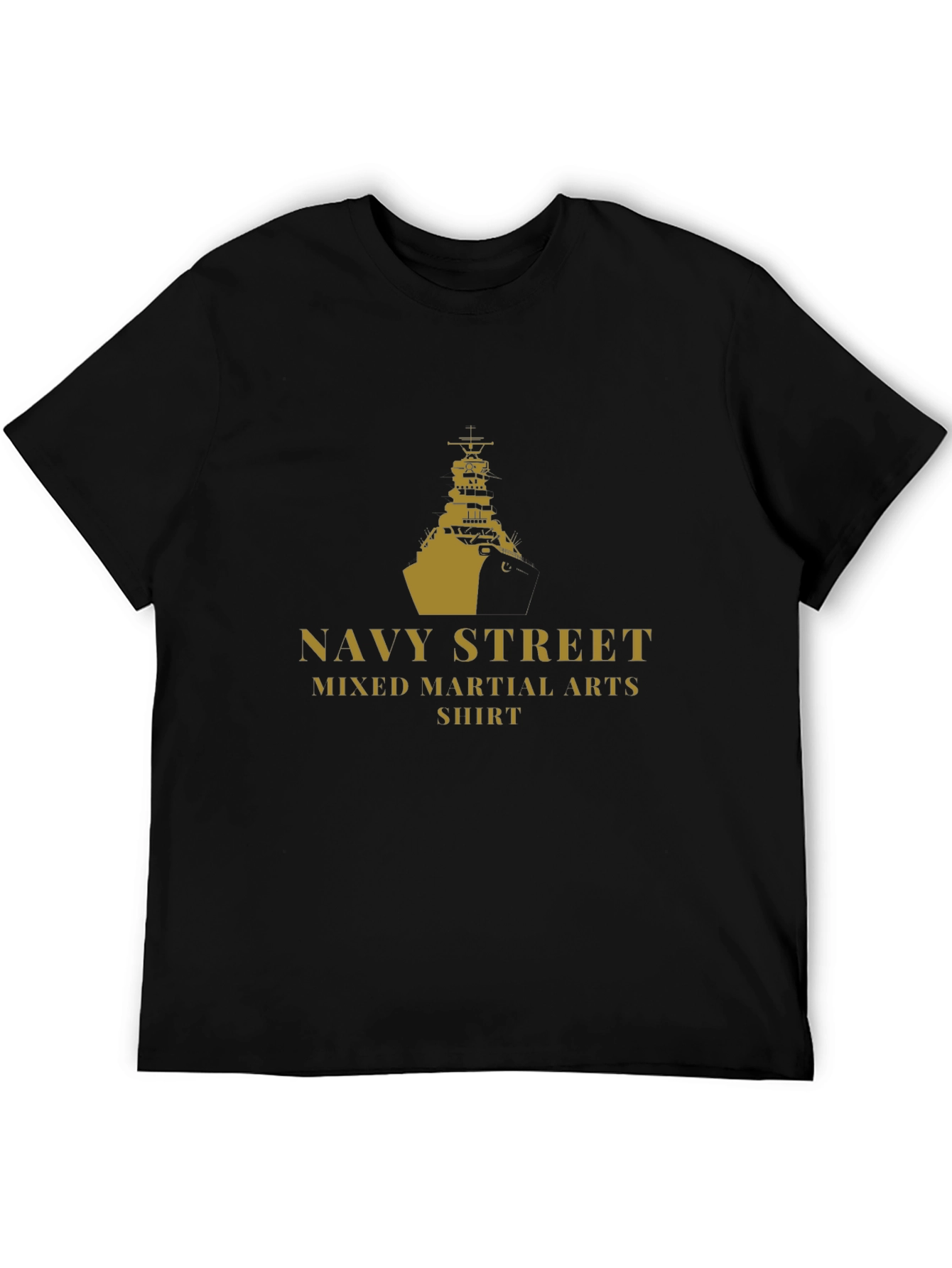 Navy Street Martial Arts Black Tee