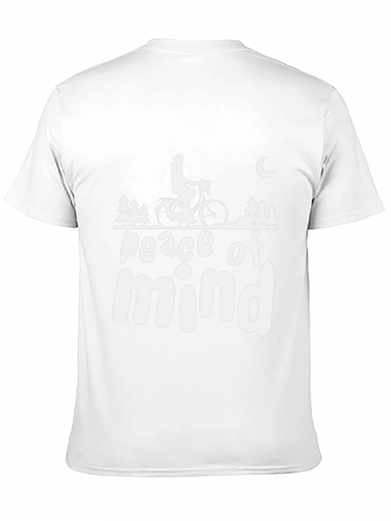 Peace of Mind Biker T-Shirt - Nature Ride Tee