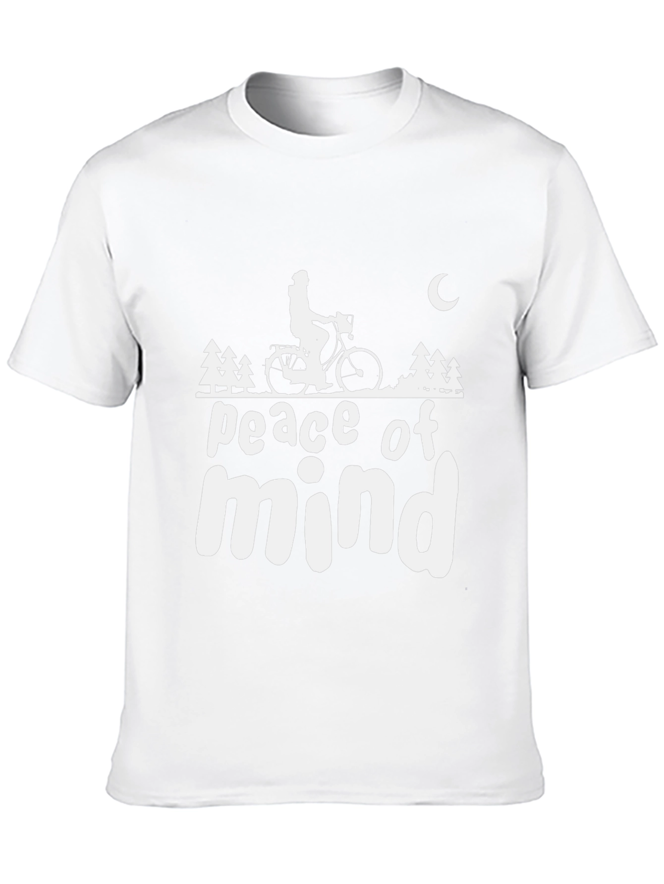 Peace of Mind Biker T-Shirt - Nature Ride Tee