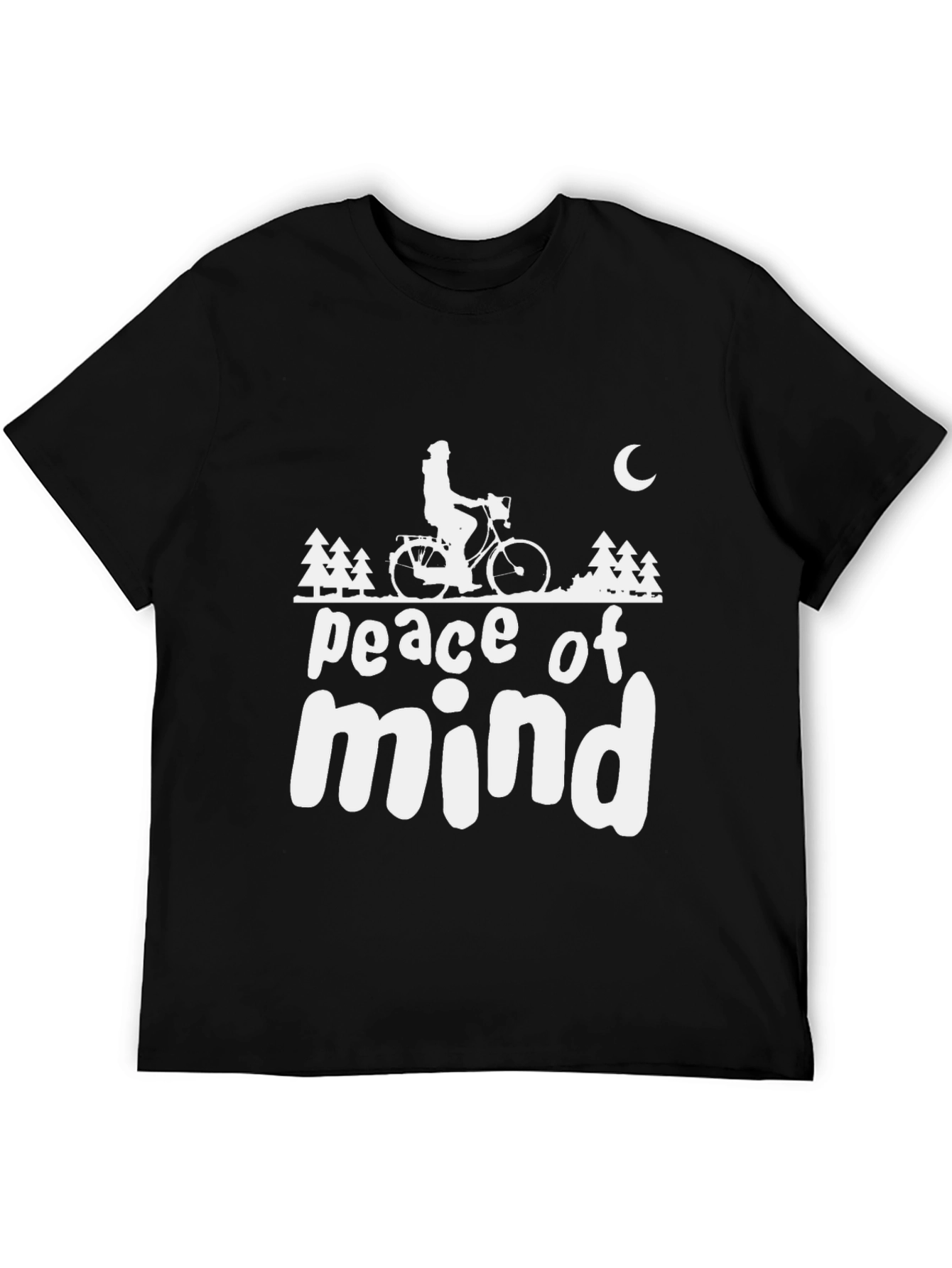Peace of Mind Biker T-Shirt - Nature Ride Tee