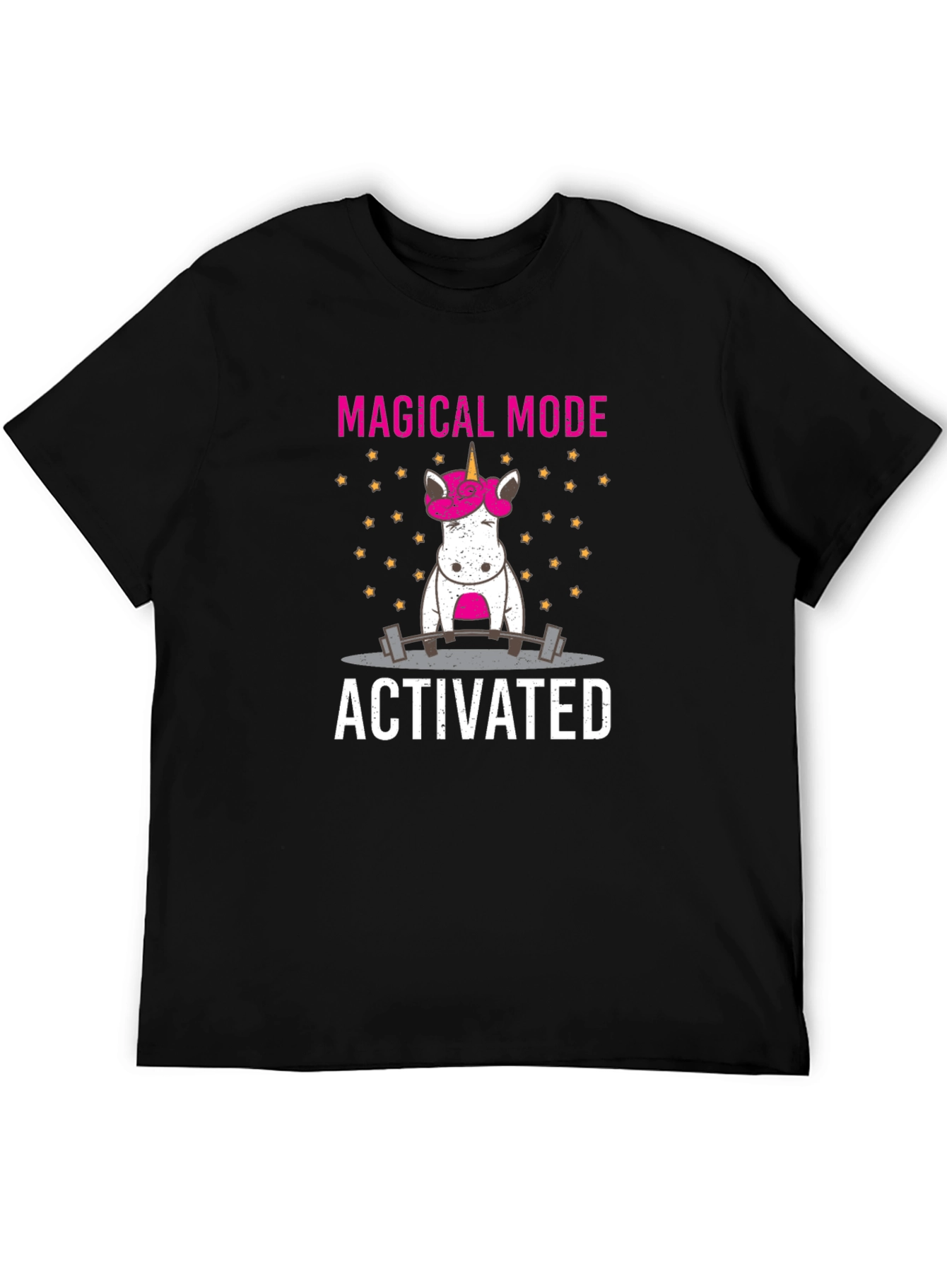 Magical Mode Activated Unicorn Gym T-Shirt