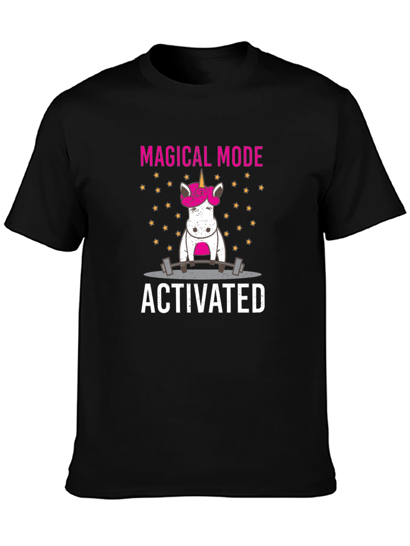 Magical Mode Activated Unicorn Gym T-Shirt