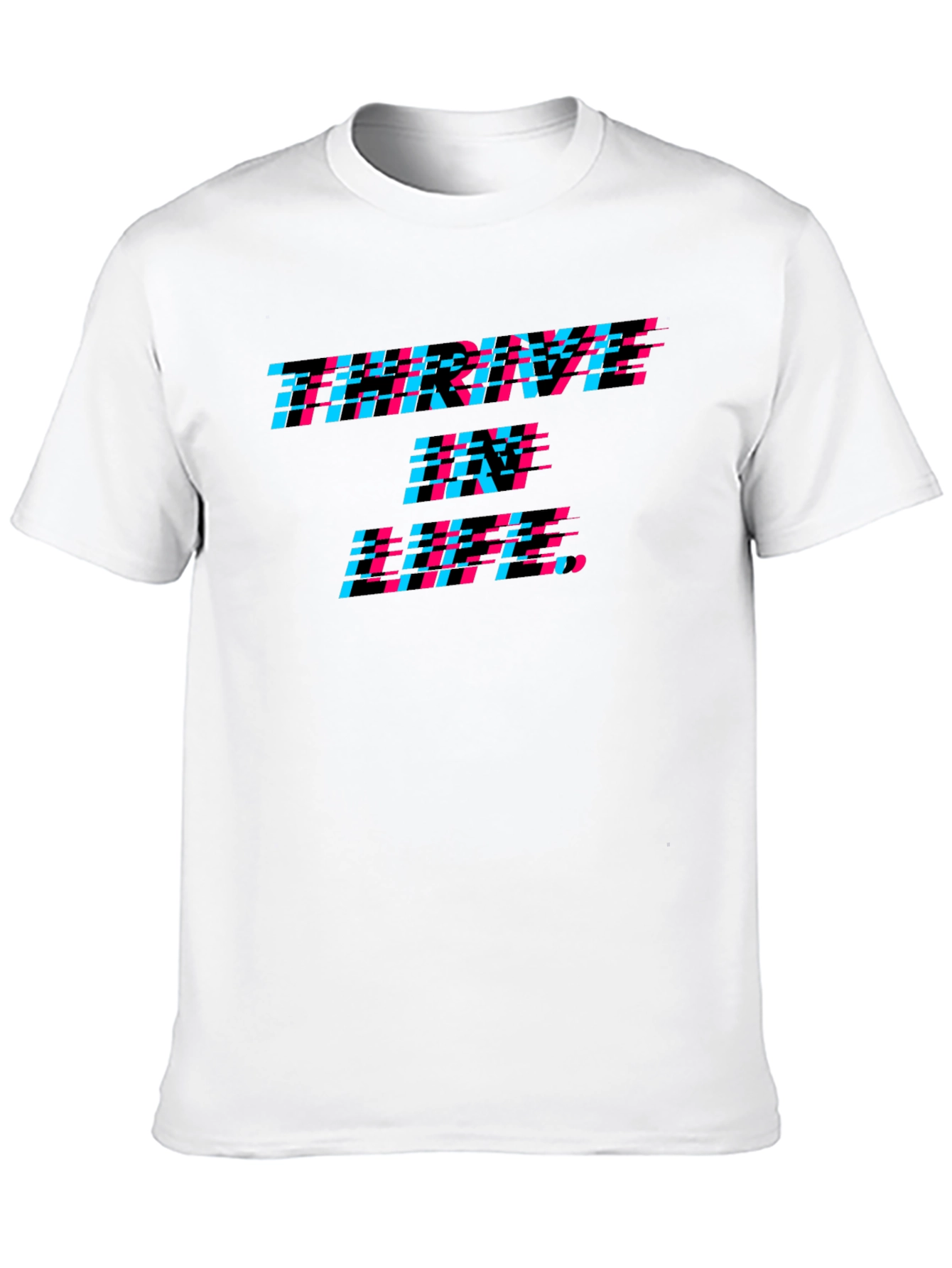 Karma In Pixels Black Tee
