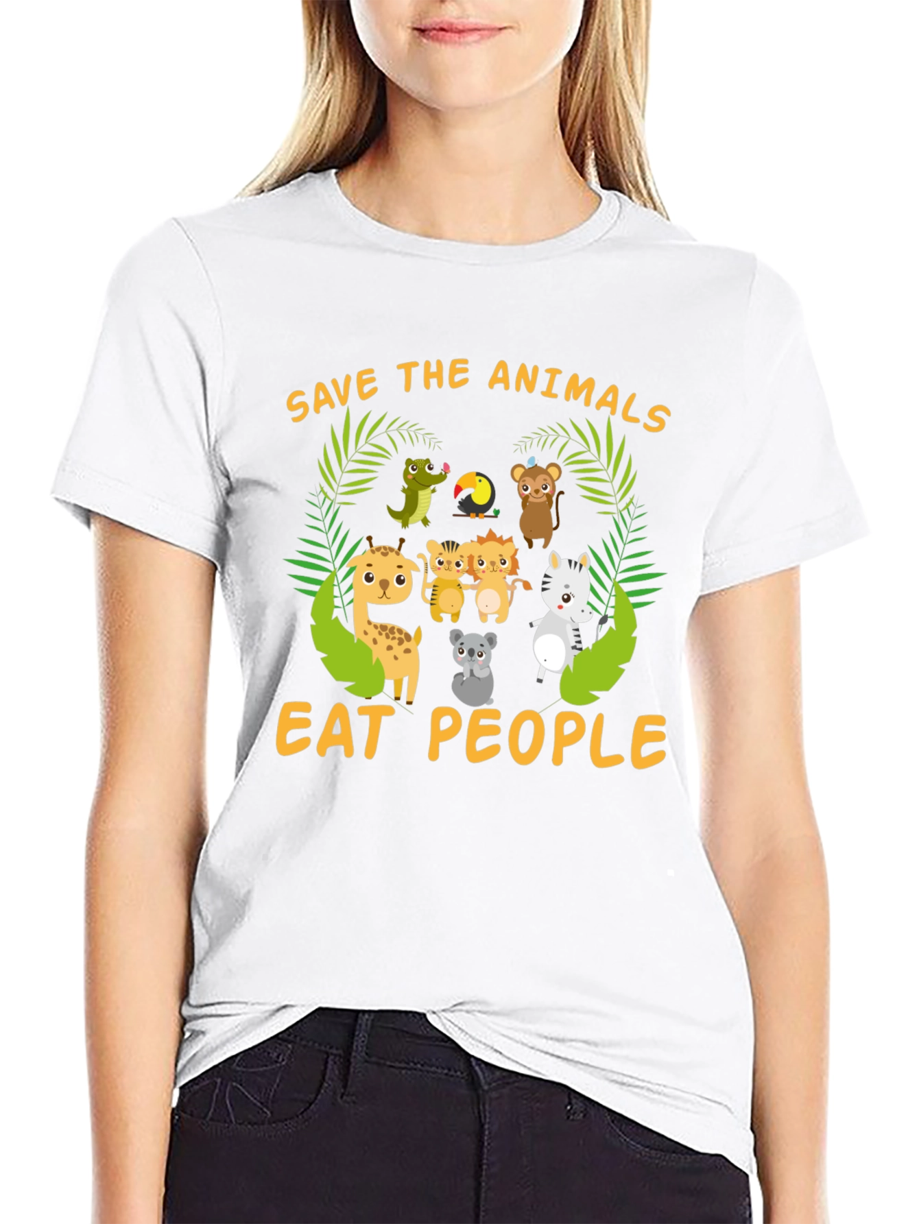 Save the Animals Eat People T-Shirt