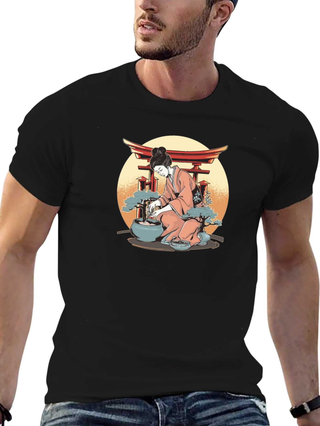 Bonsai Geisha Graphic Tee