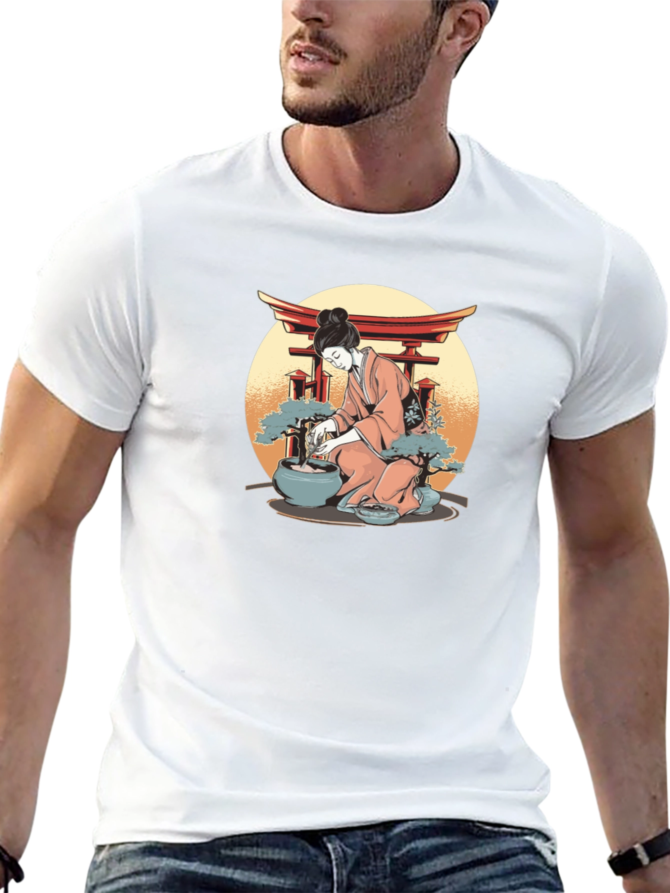 Bonsai Geisha Graphic Tee